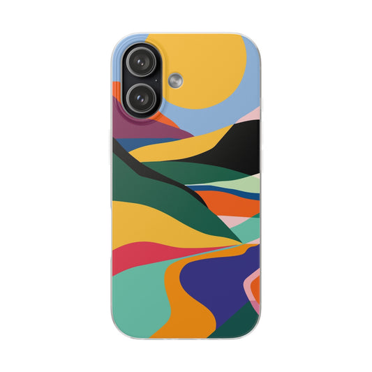 Colorful Landscape Flexi Cases  image 0