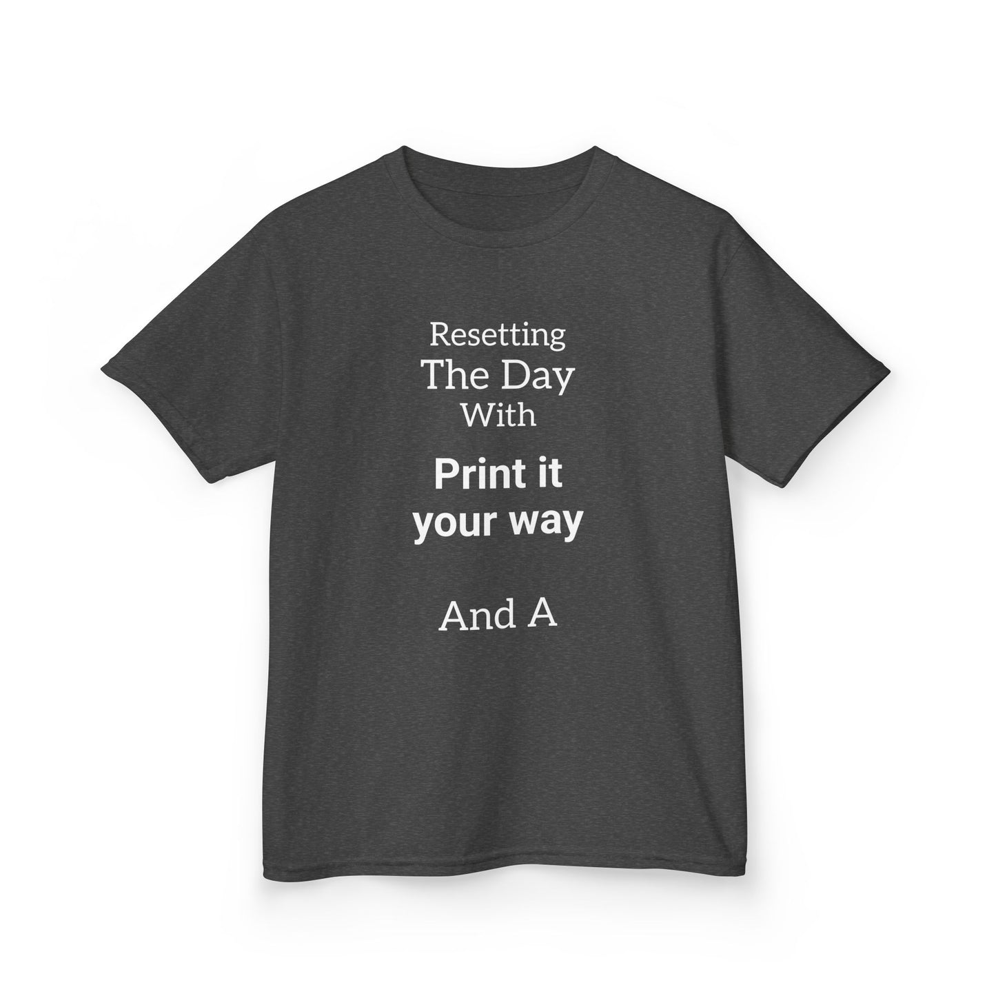 Personalize This T-Shirt For Your Kids