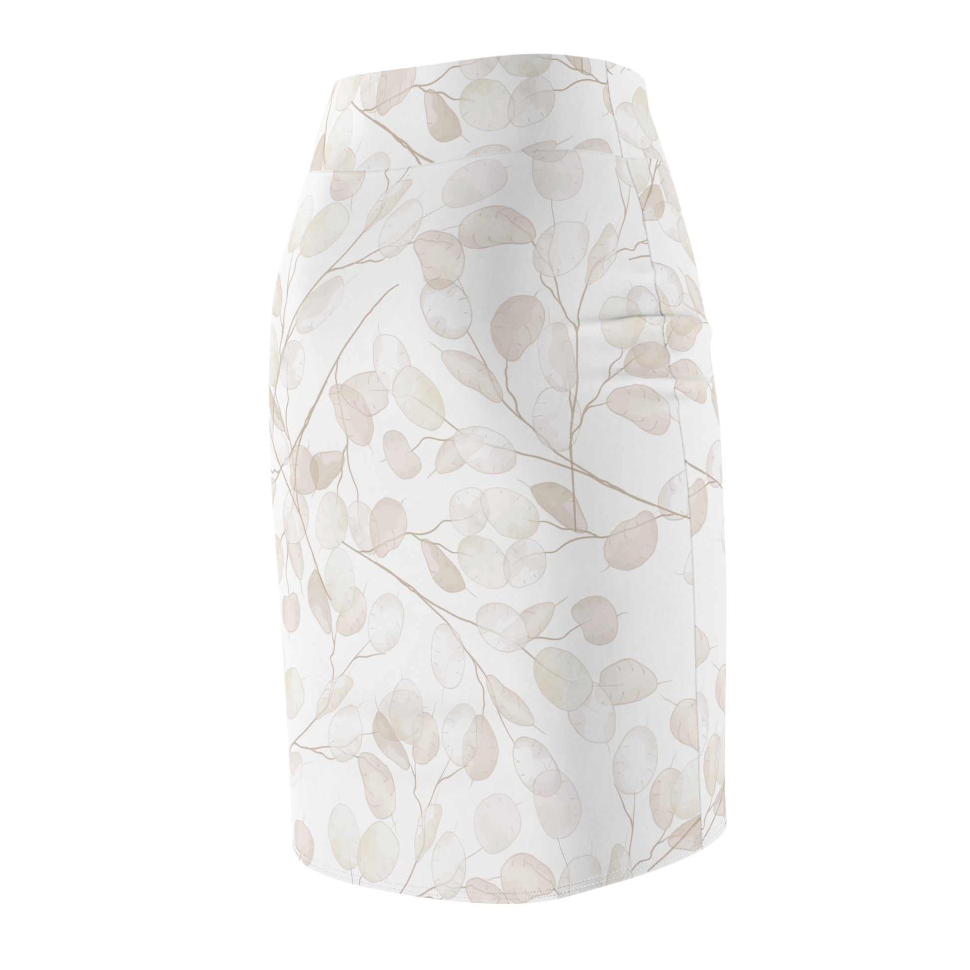 Elegant Floral Women's Pencil Skirt, Stylish Office Wear, Date Night Outfit image 3