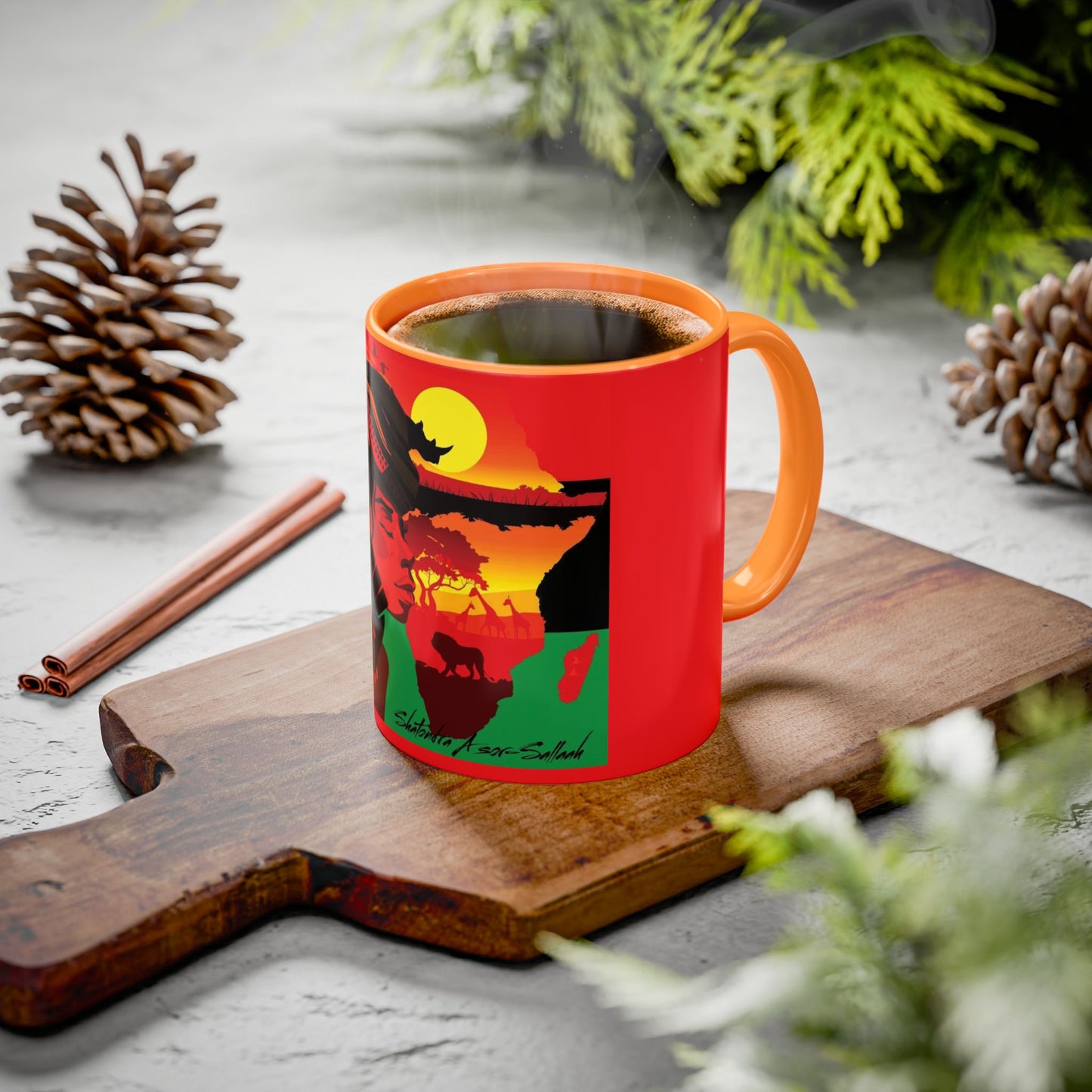 Custom Printed Colorful Mug - Provide A Picture Or Text