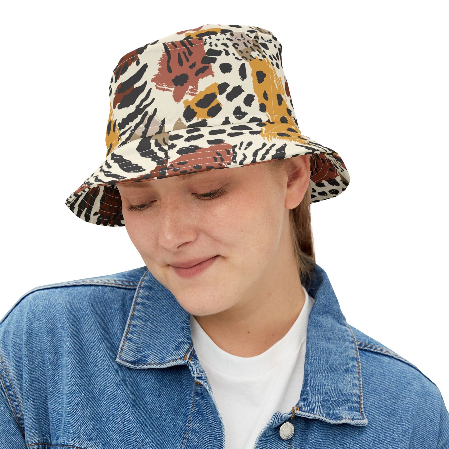 Bucket Hat, Trendy Sun Hat for Summer, Adjustable Hat image 2