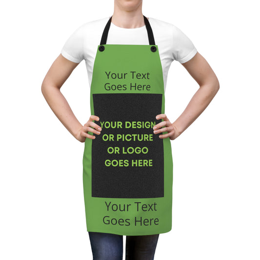 Personalized This Kitchen Apron with Your Text & Design