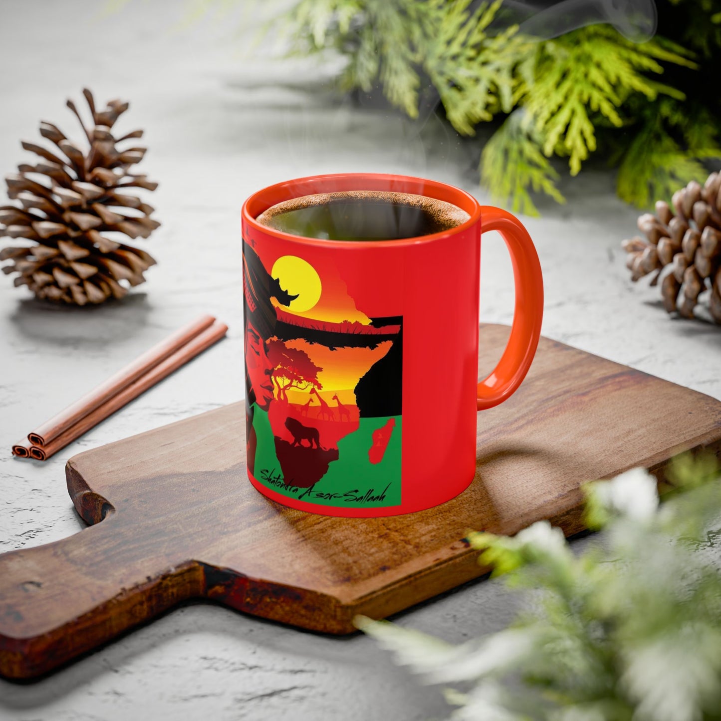 Custom Printed Colorful Mug - Provide A Picture Or Text