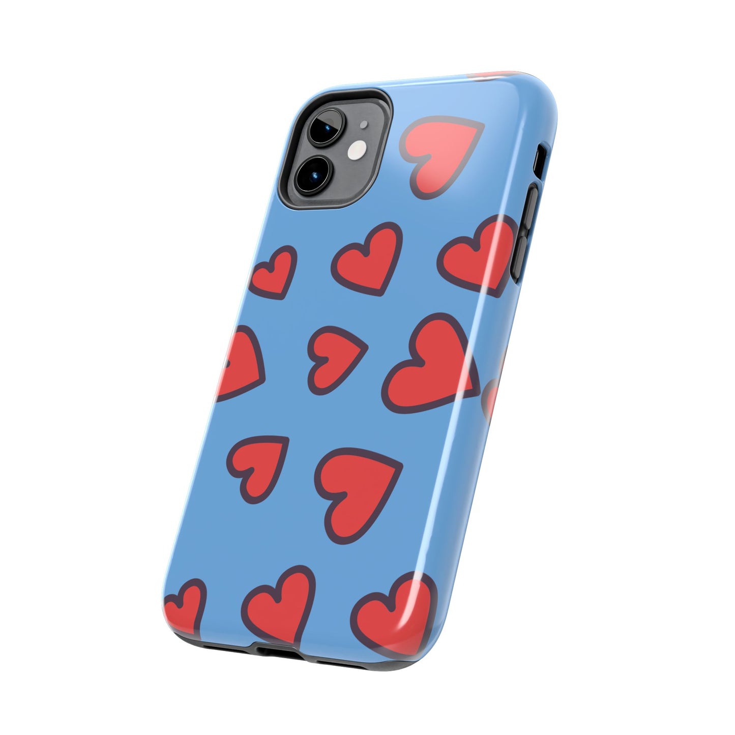Heart Pattern Tough Phone Case image 3