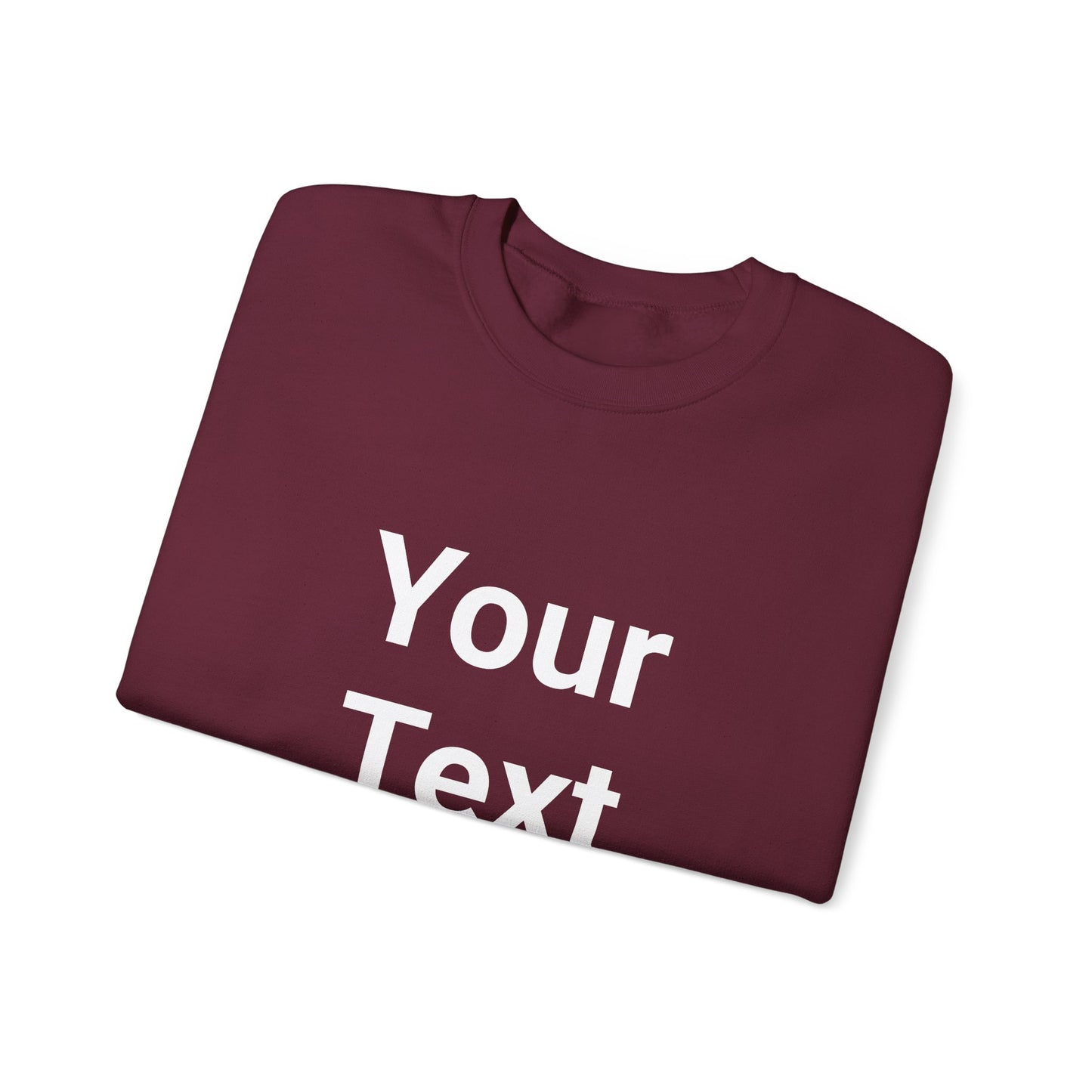 Personaliza esta sudadera de cuello redondo