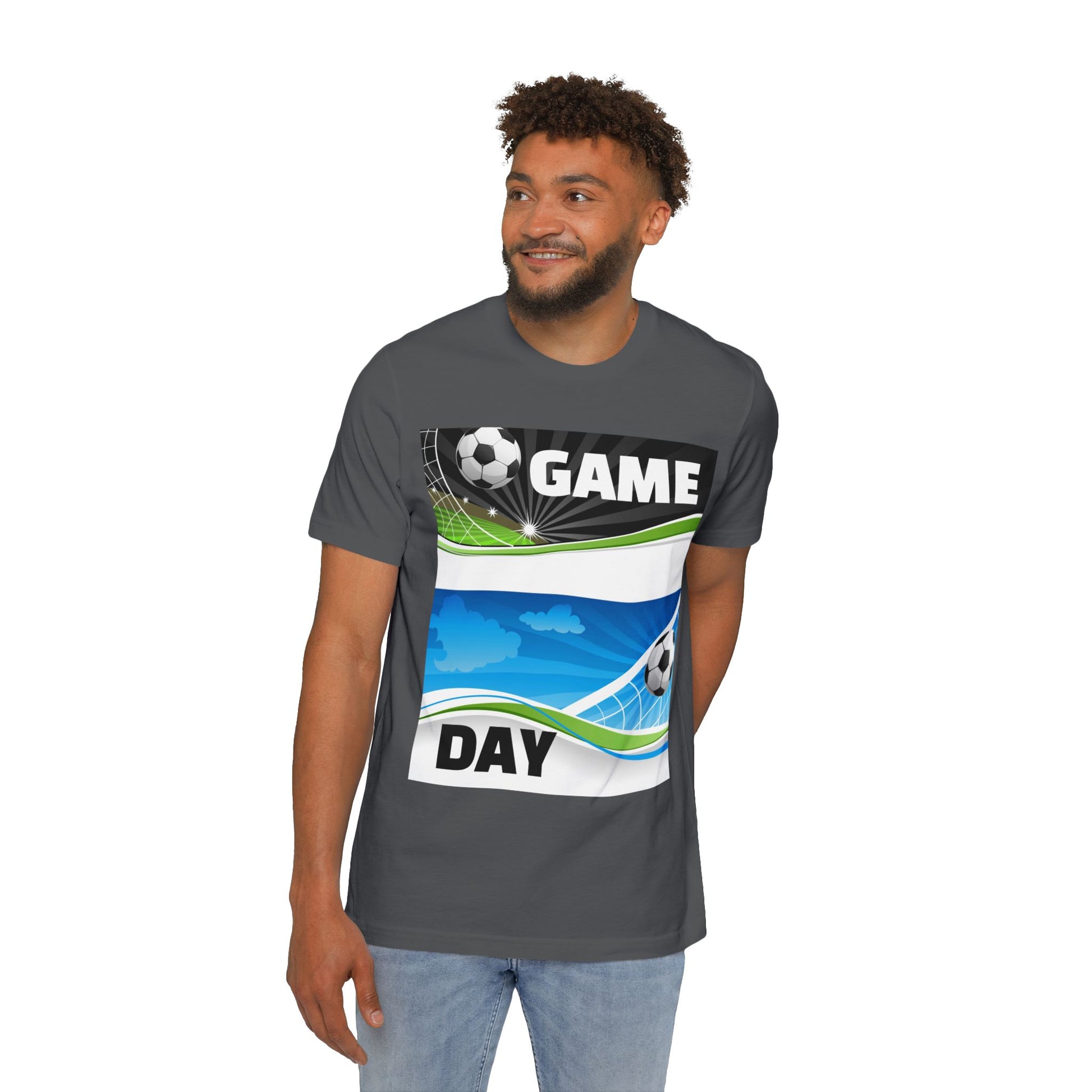 Game Day Soccer T-Shirt | Motivational Sports Tee | Unisex Jersey Shirt  image 9