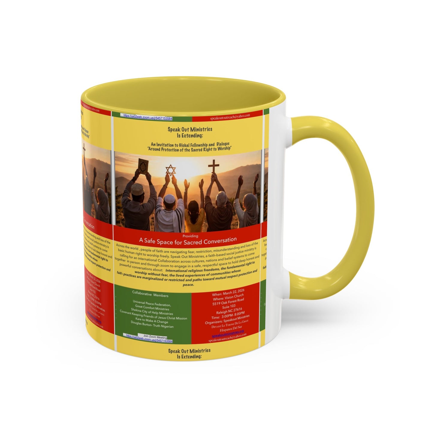 Custom Colorful Mugs (11oz, 15oz)