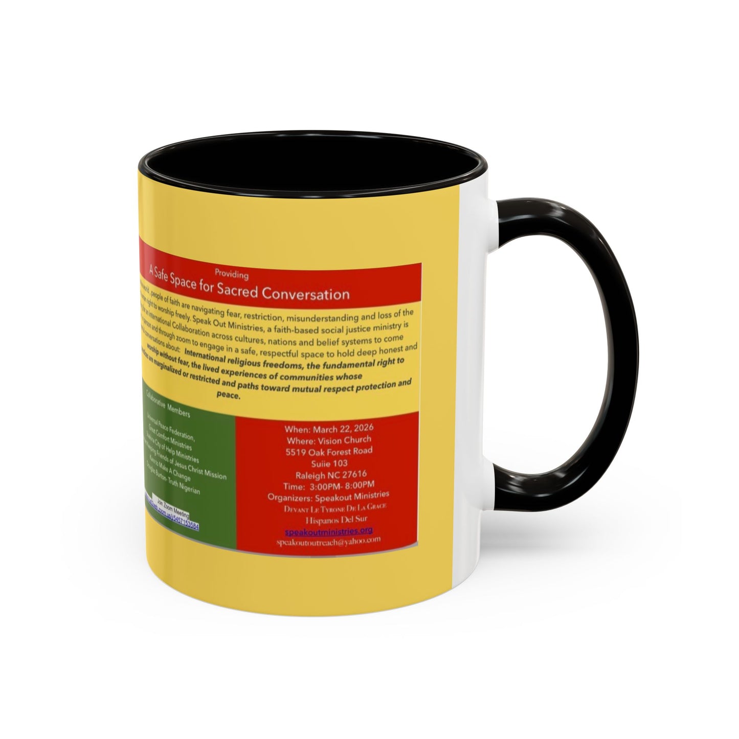 Custom Colorful Mugs (11oz, 15oz)