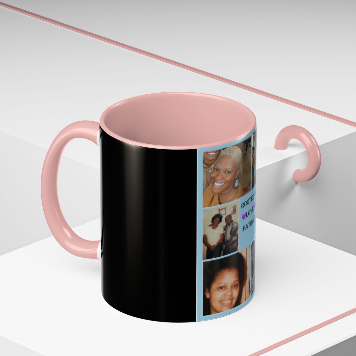 Custom Accent Coffee Mug Custom - Provide Your Text Or Picture