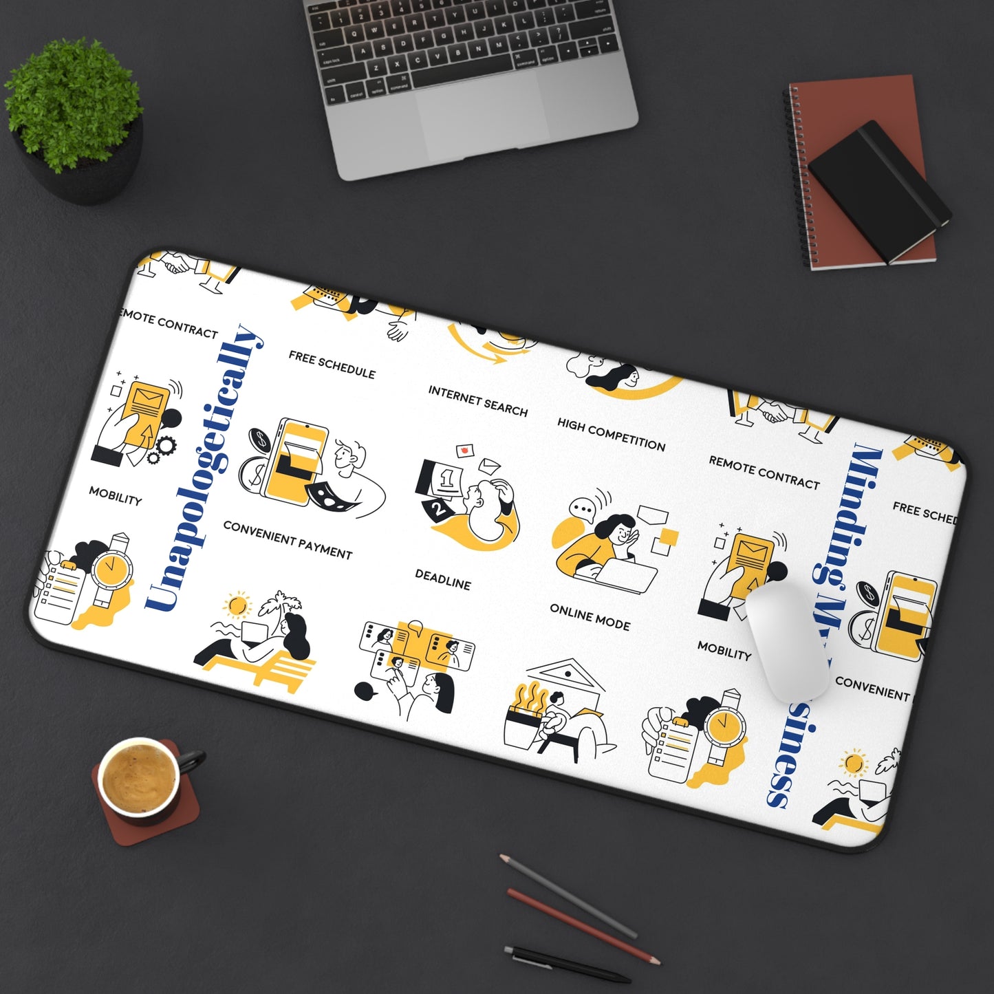CEO Energy & Motivational Desk Mat/Pad - Office/Home Decor, Business Gift image 11