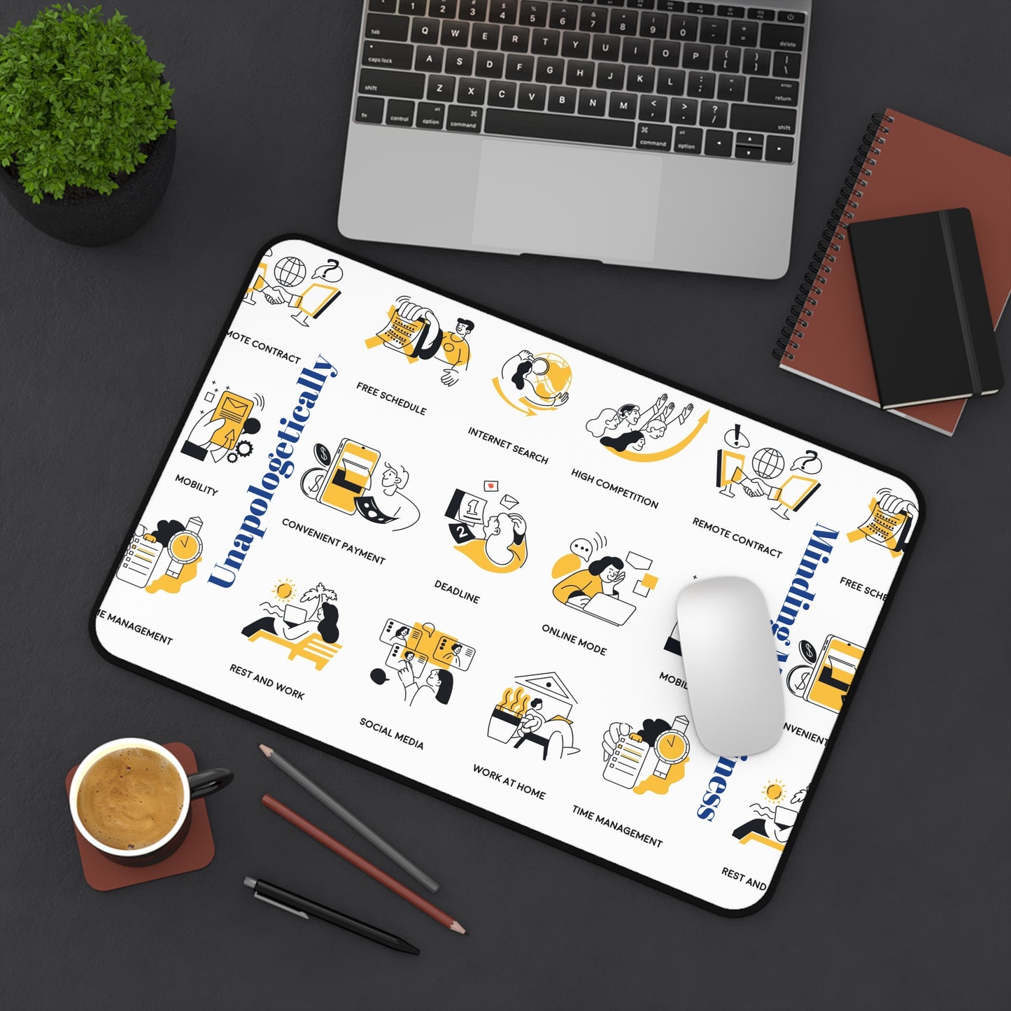 CEO Energy & Motivational Desk Mat/Pad - Office/Home Decor, Business Gift image 3