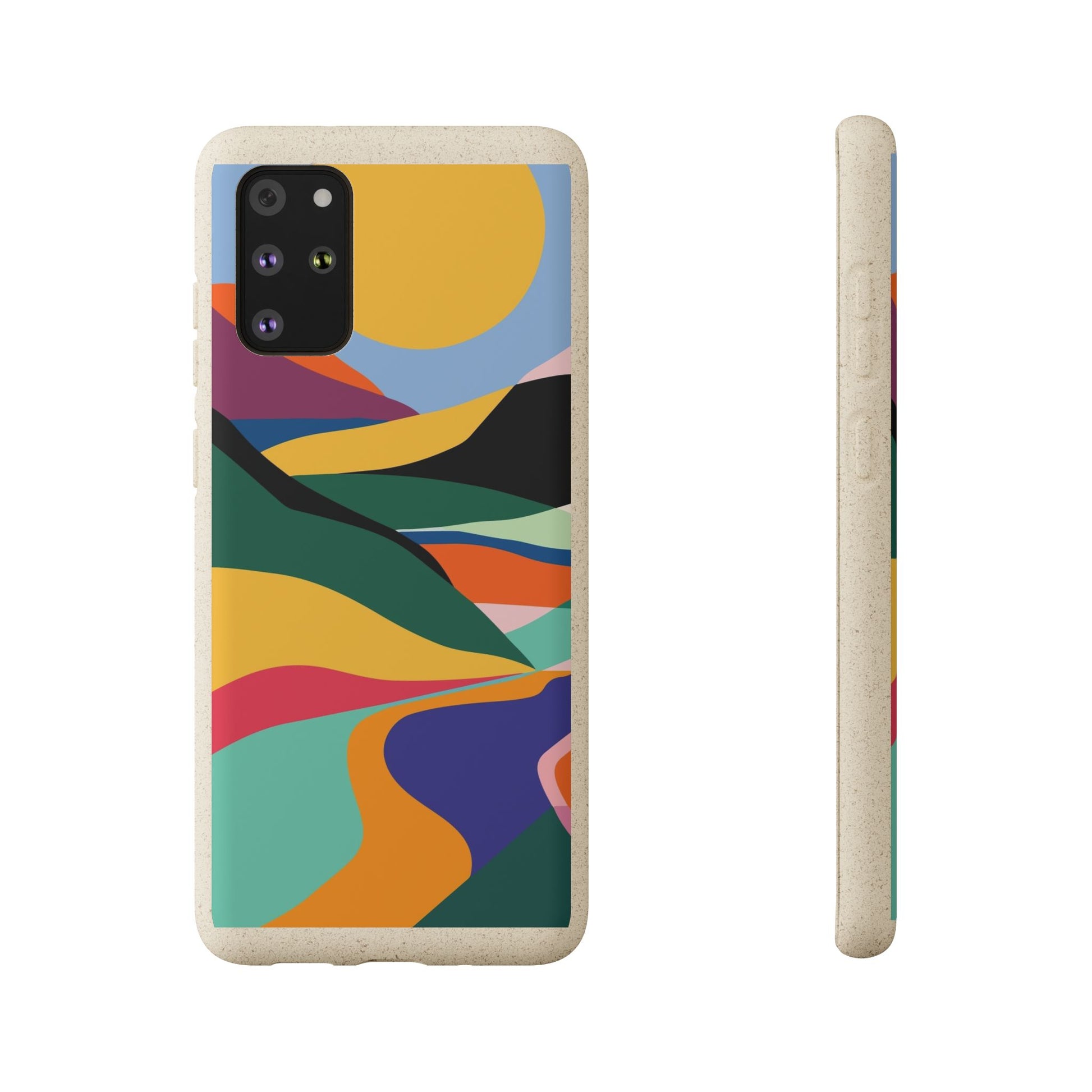 Copy of Eco-Friendly Phone Cases, Biodegradable Cell Phone Cover Abstract Art image 7