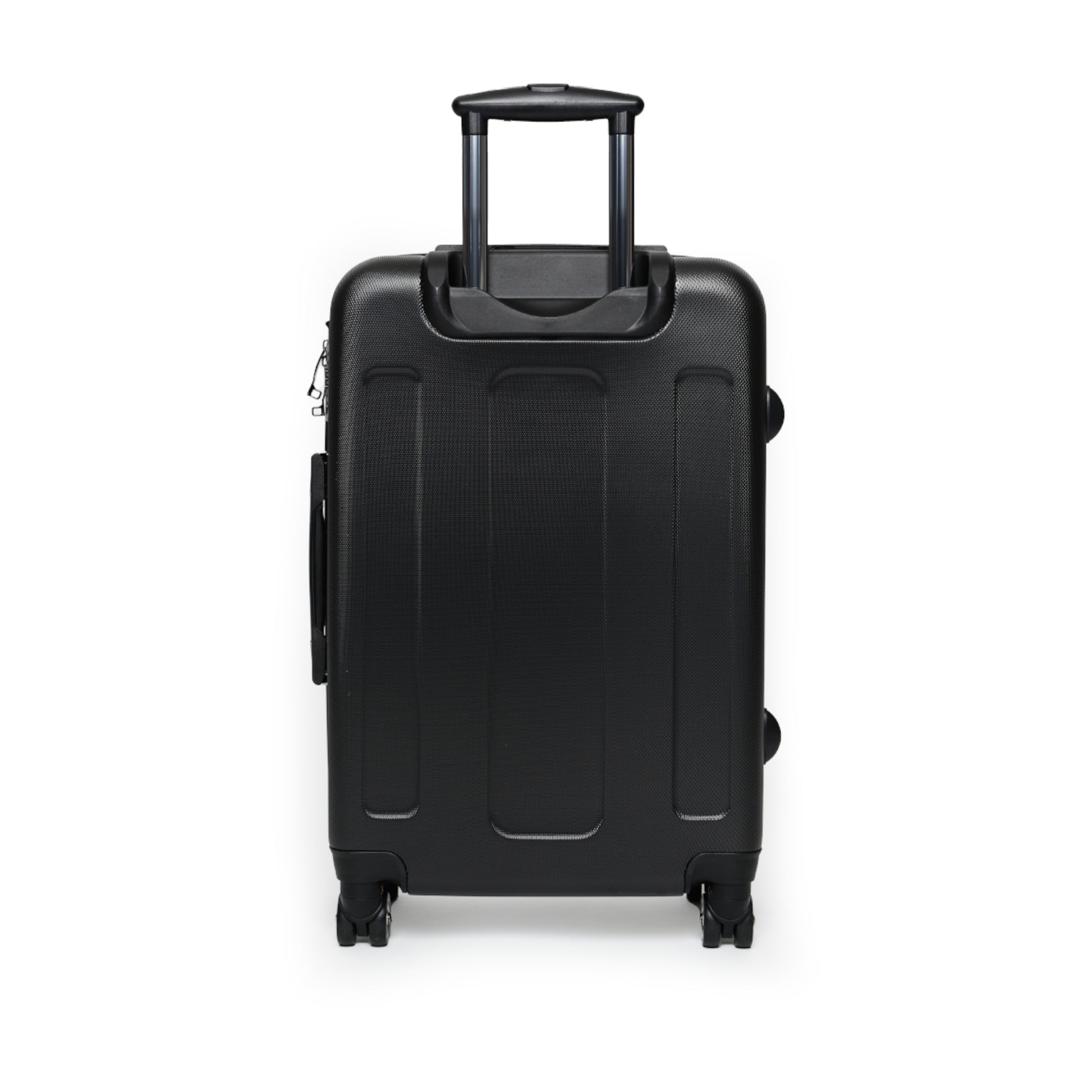 Spiral Pattern Suitcase | Unique Gift for Travelers | Black and Purple Design image 6
