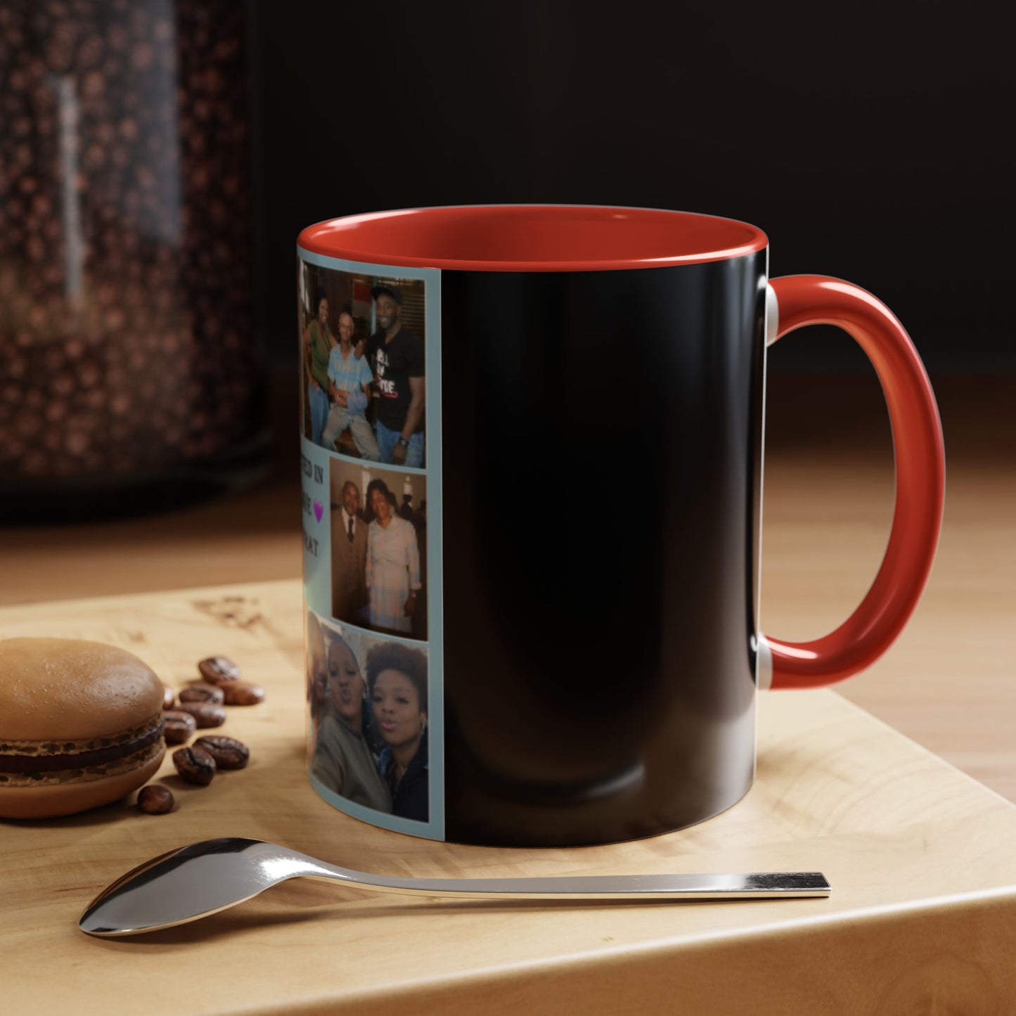 Custom Accent Coffee Mug Custom - Provide Your Text Or Picture