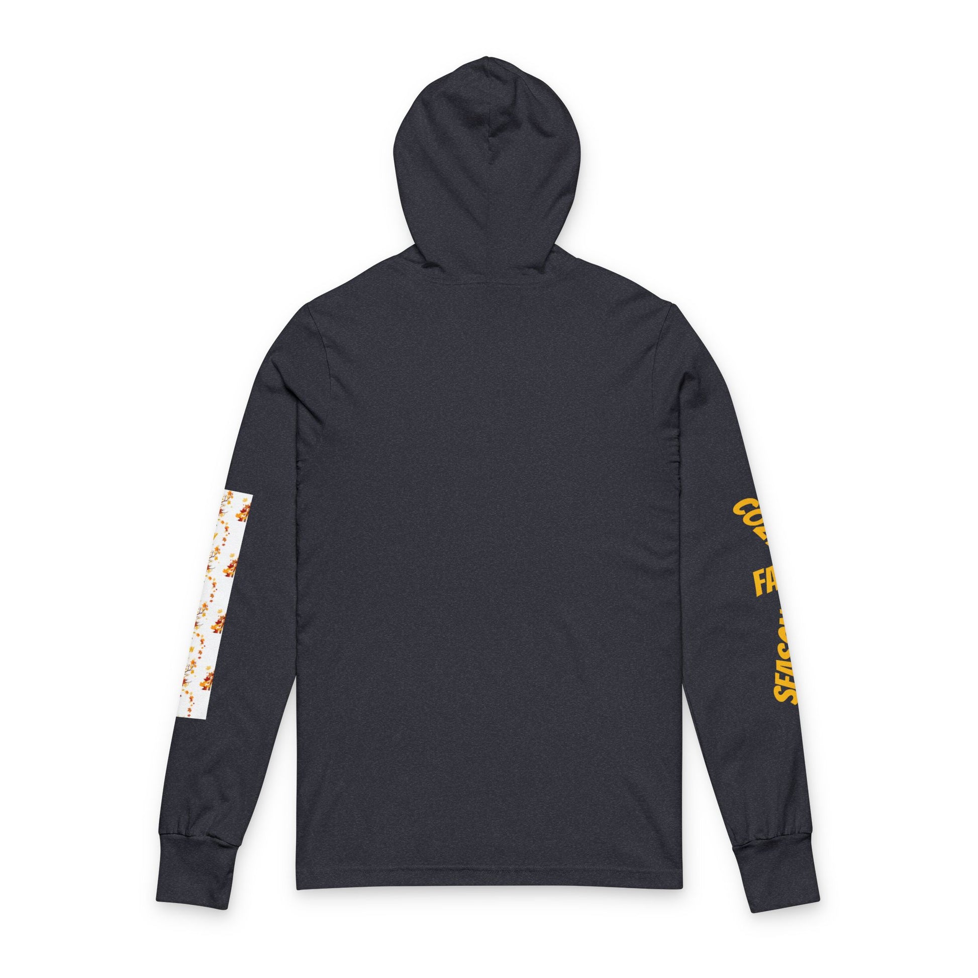 Fall Season Unisex Hooded Long Sleeve Tee, Cozy Autumn Gear image 9