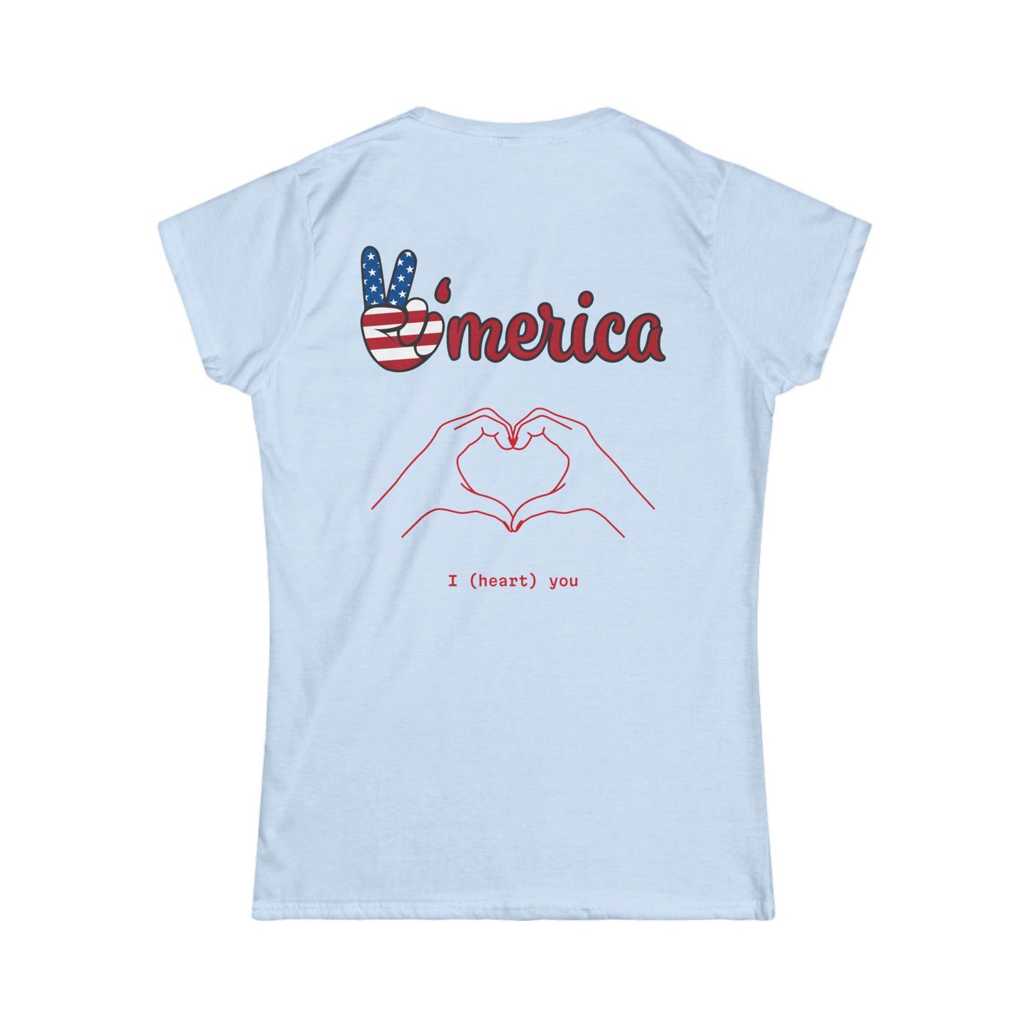 Camiseta del 4 de julio para mujer