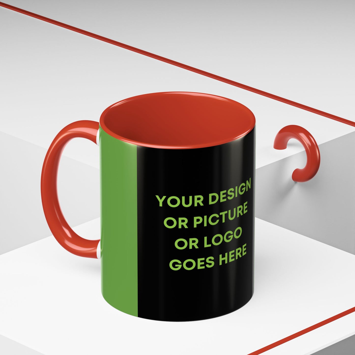 Personalize This Accent Coffee Mug