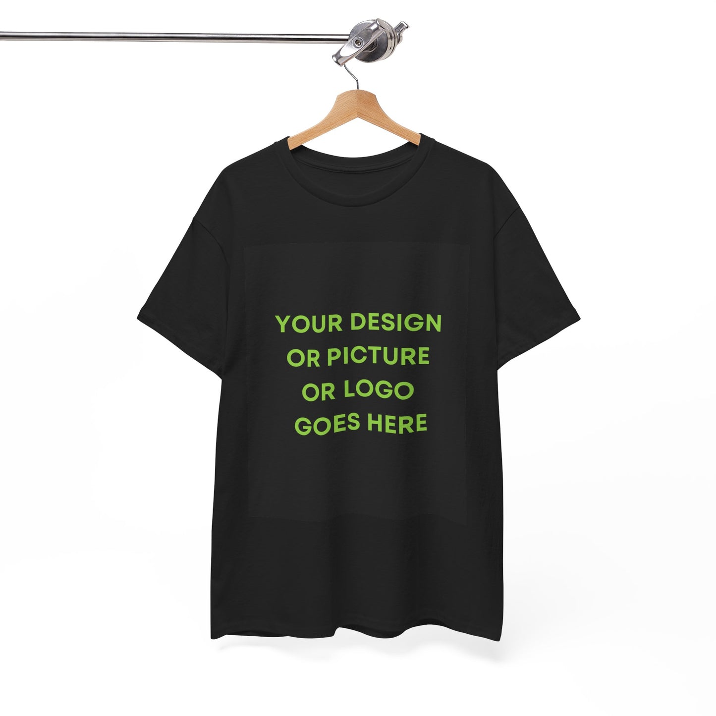 Custom Photo & Text T‑Shirt — Personalized Front/Back Print Tee