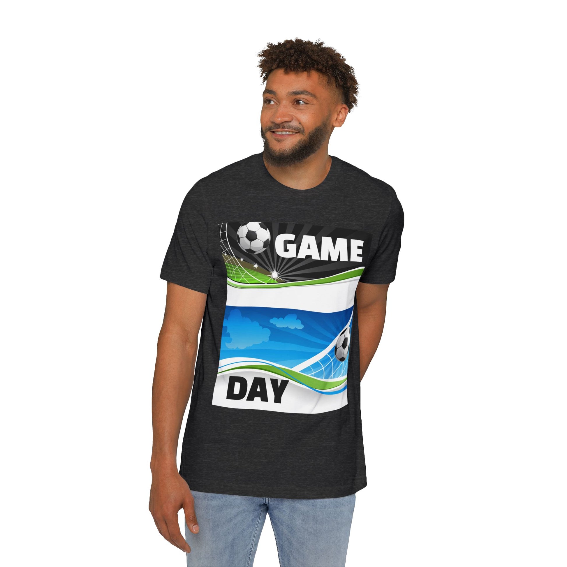 Game Day Soccer T-Shirt | Motivational Sports Tee | Unisex Jersey Shirt  image 10