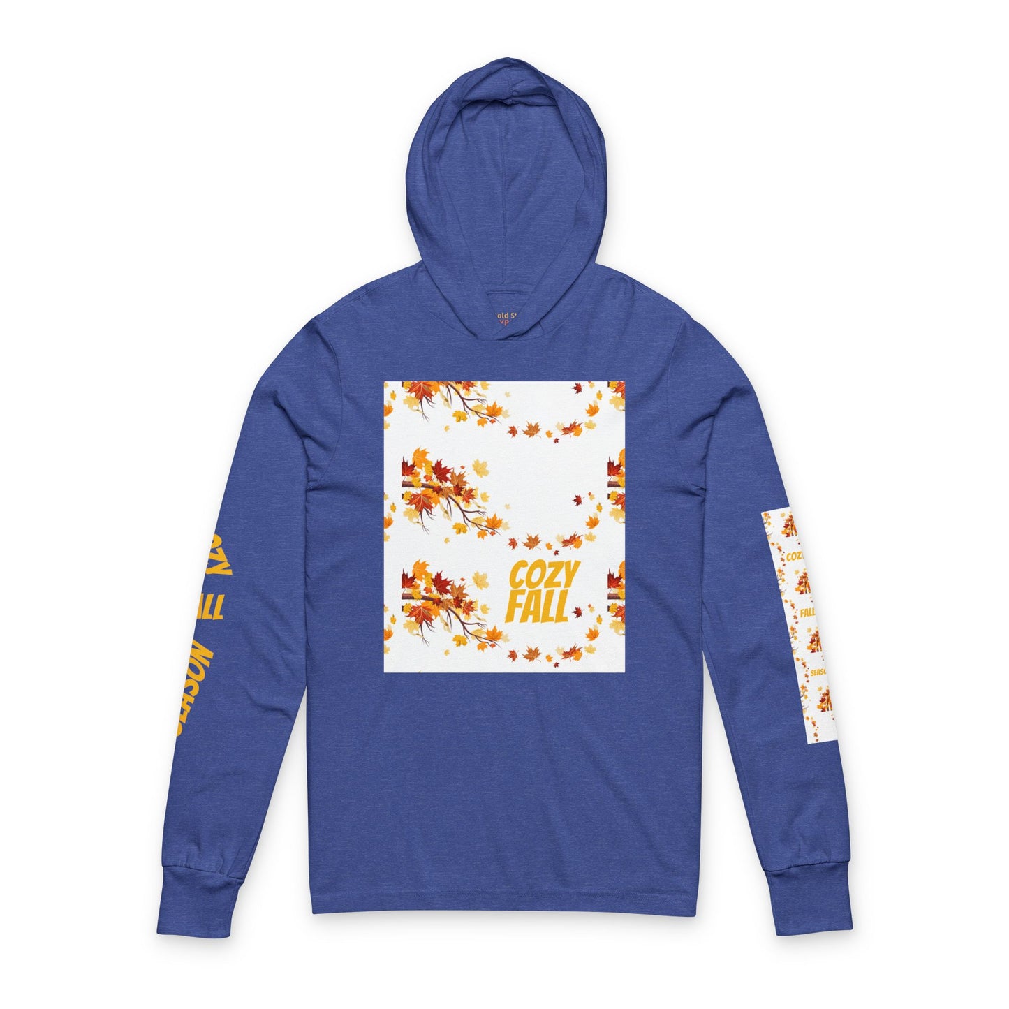Fall Season Unisex Hooded Long Sleeve Tee, Cozy Autumn Gear image 6