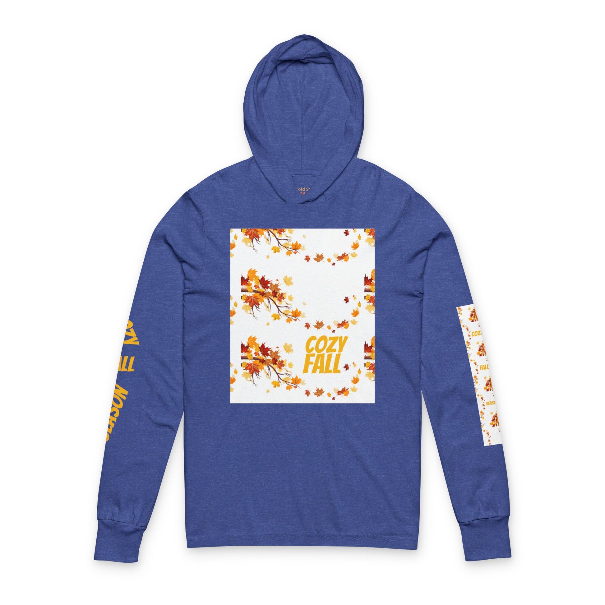Fall Season Unisex Hooded Long Sleeve Tee, Cozy Autumn Gear image 6