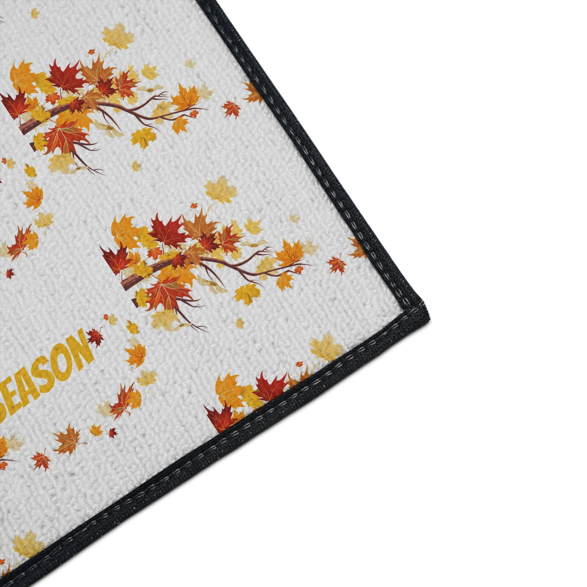 Autumn Leaves Floor Mat, Seasonal Home Decor, Fall Welcome Mat, Outdoor Rug image 11