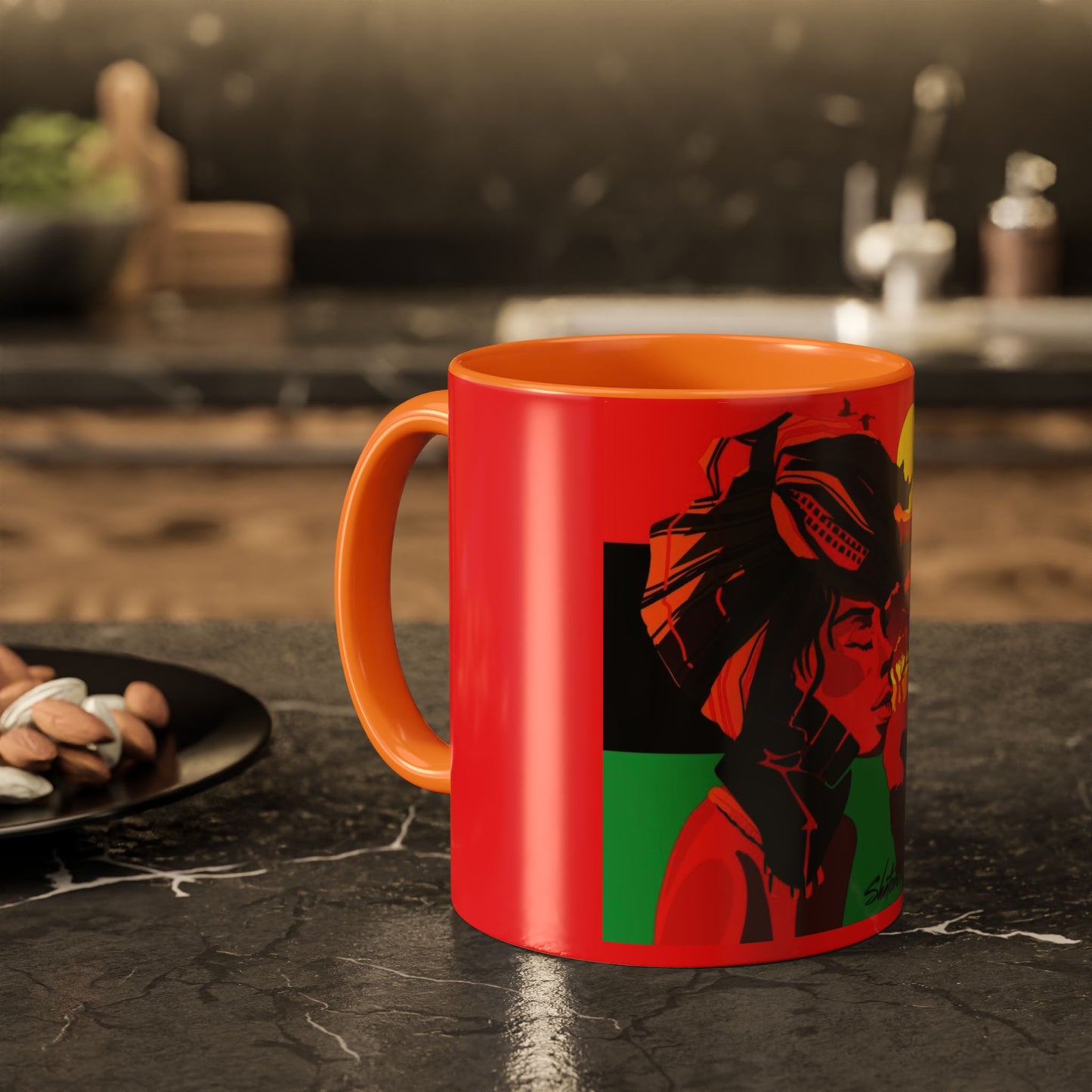 Custom Printed Colorful Mug - Provide A Picture Or Text