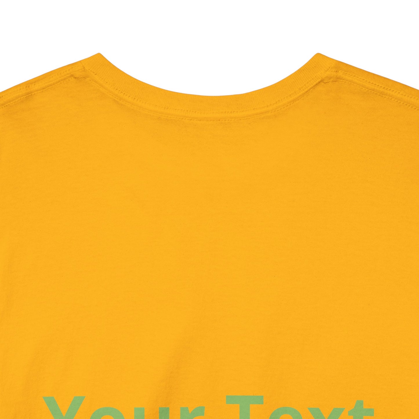 Custom Photo & Text T‑Shirt — Personalized Front/Back Print Tee