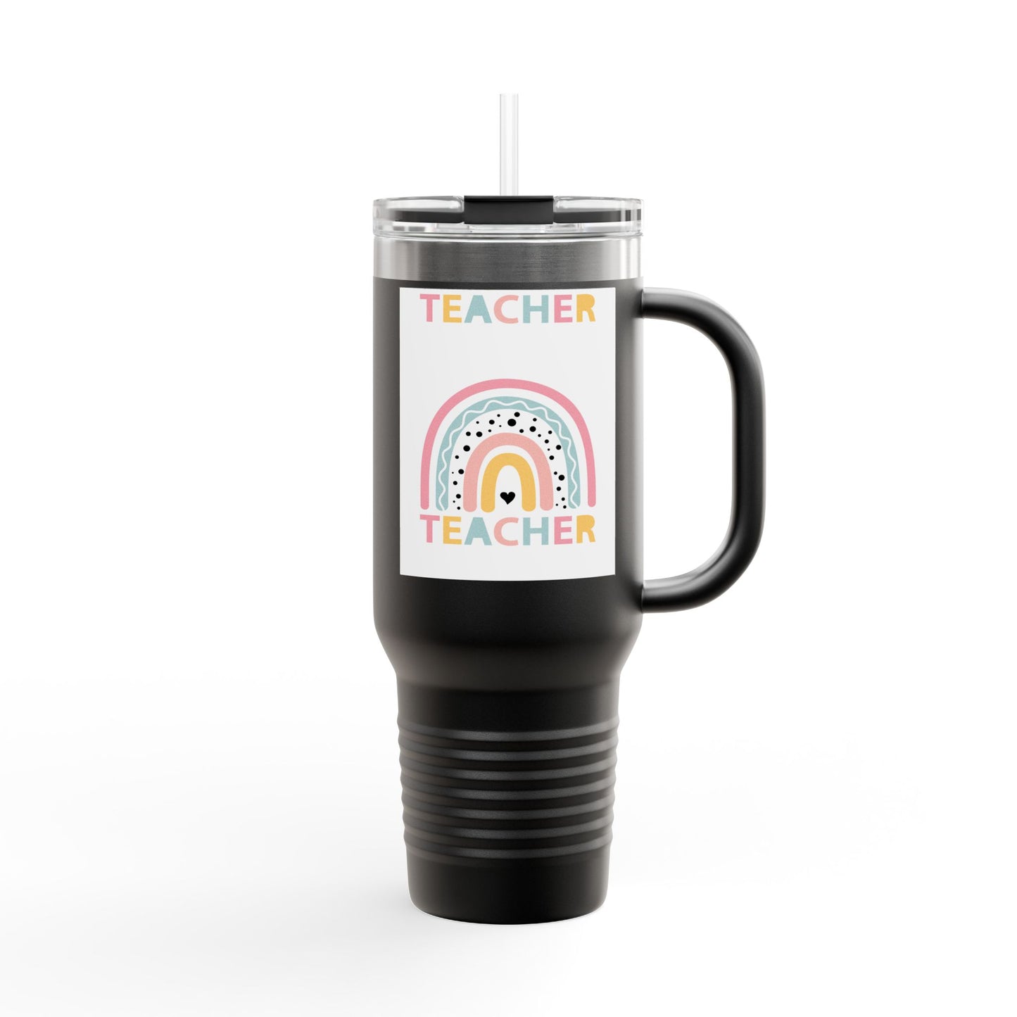 Taza de viaje con aislamiento vibrante 