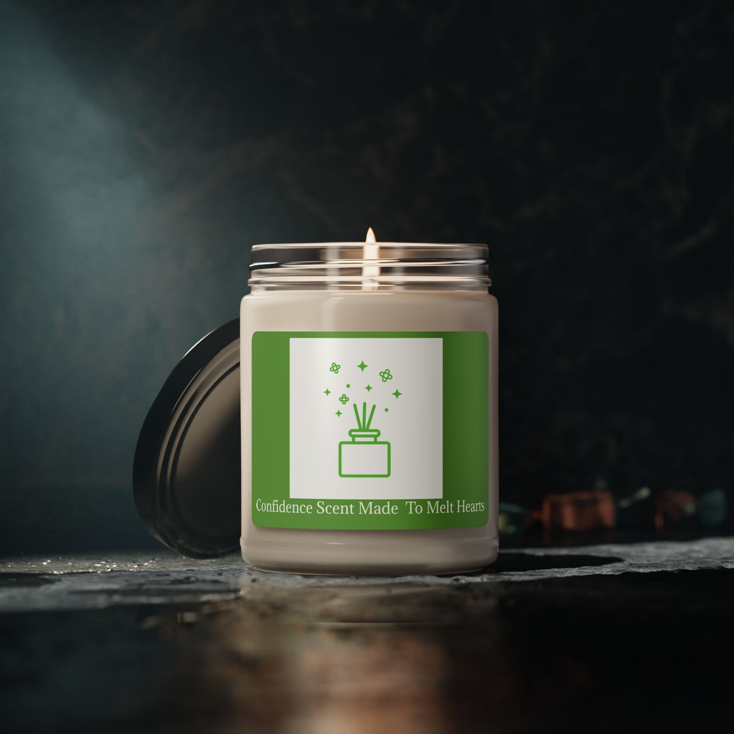 Scented Soy Candle, Confidence Aroma