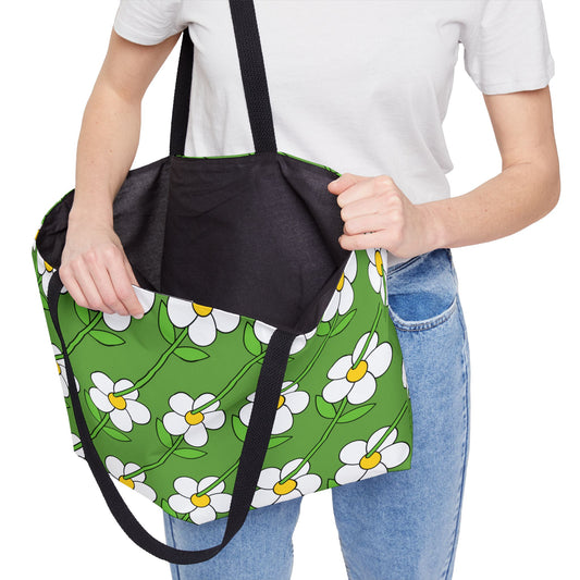 Floral Weekender Tote Bag image 0