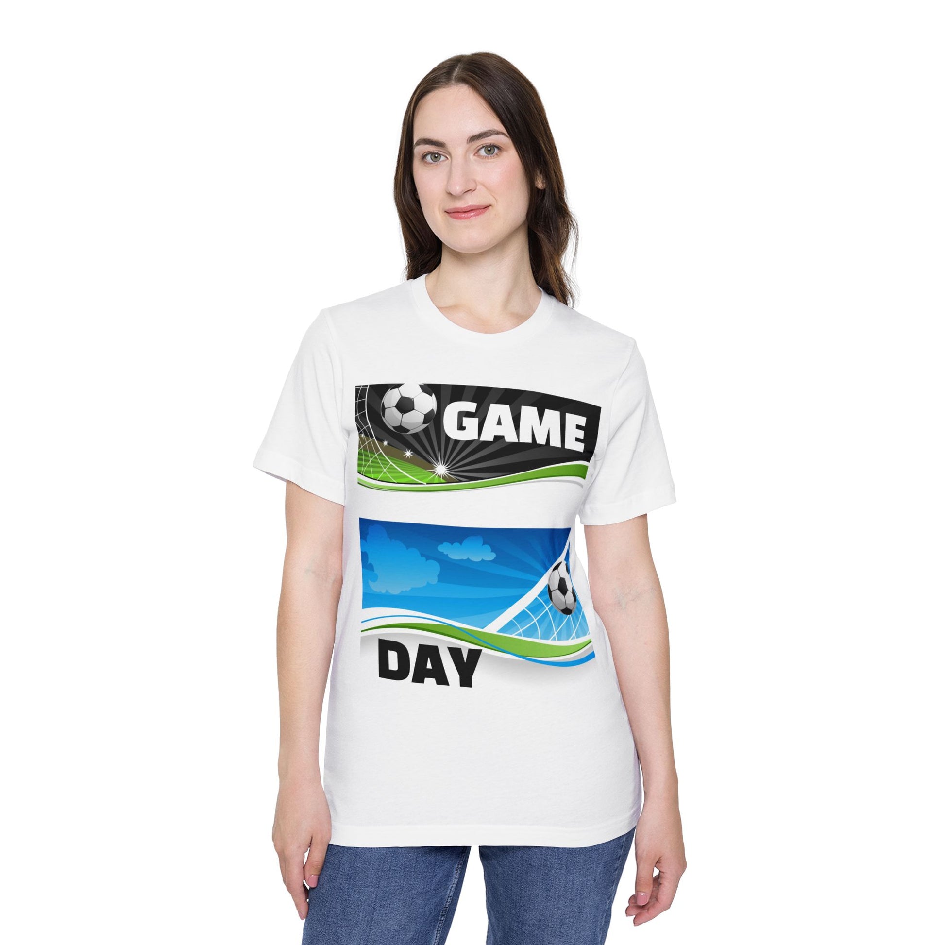 Game Day Soccer T-Shirt | Motivational Sports Tee | Unisex Jersey Shirt  image 2