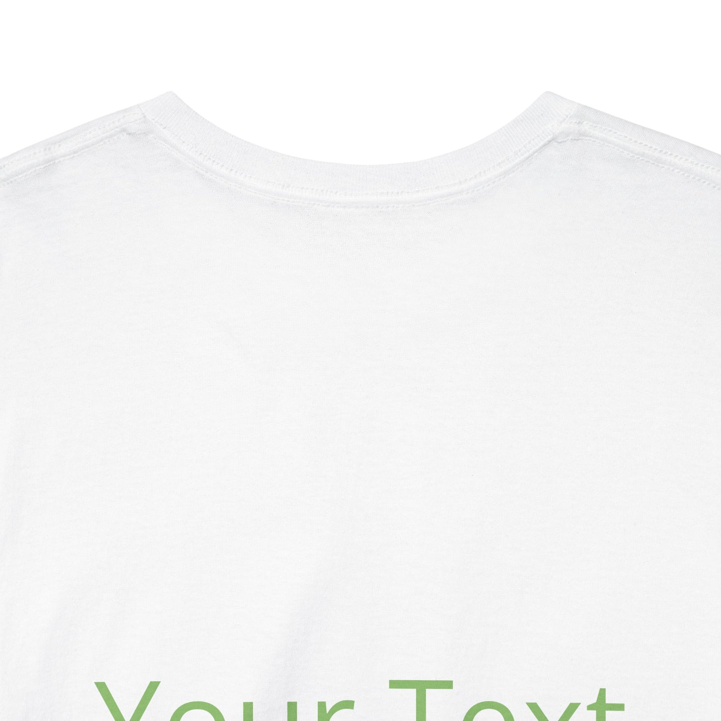 Custom Photo & Text T‑Shirt — Personalized Front/Back Print Tee