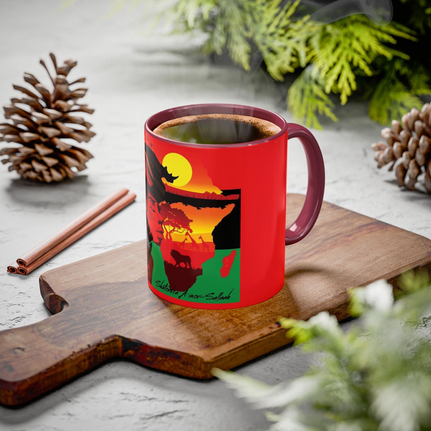 Custom Printed Colorful Mug - Provide A Picture Or Text