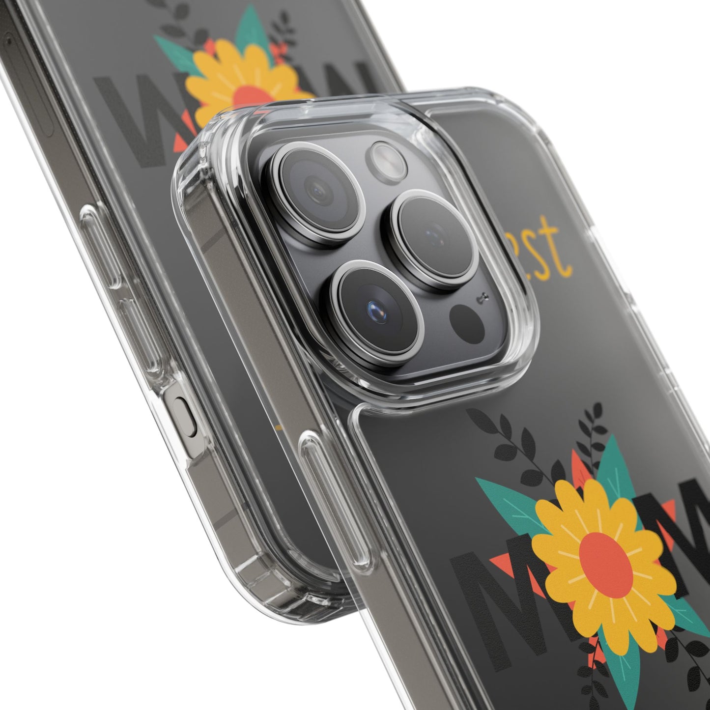 Mom-Themed Inspired Clear Phone Case, Fall Season iPhone Cover, Transparent Case image 11