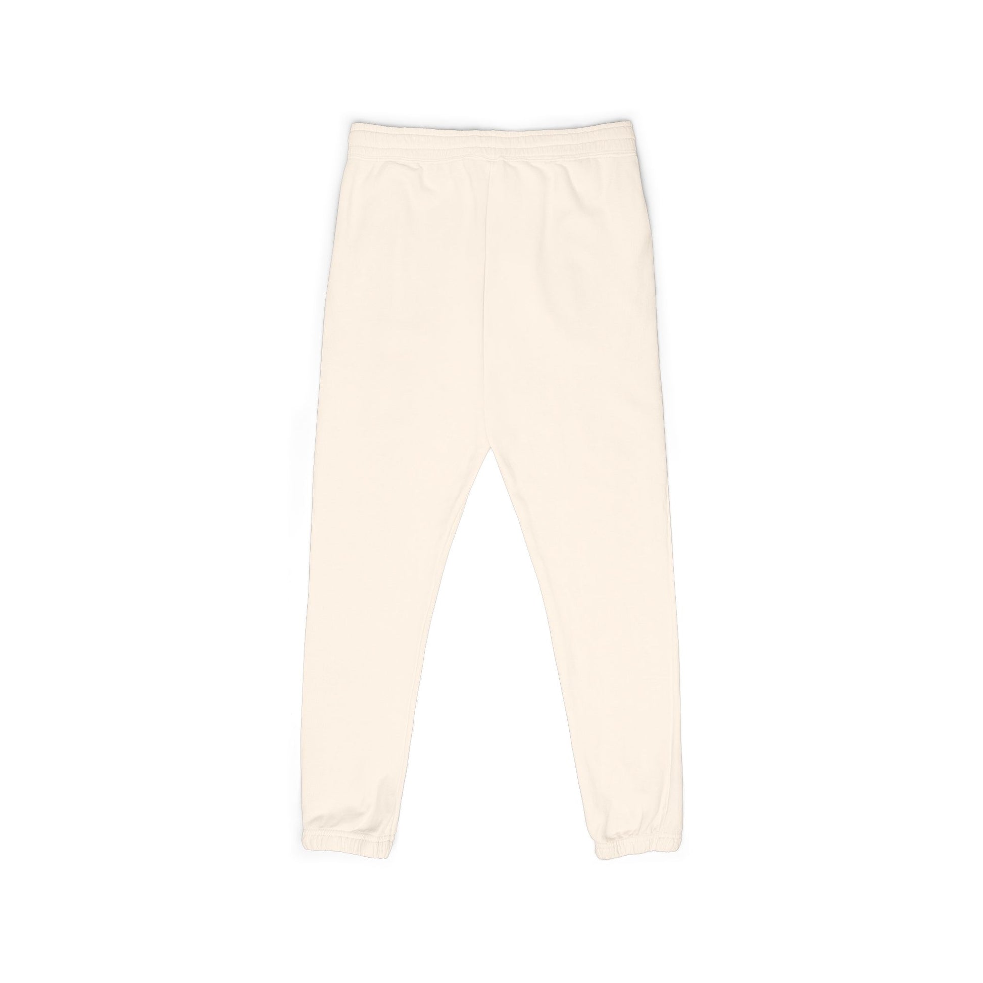 Beige leggings on a white background