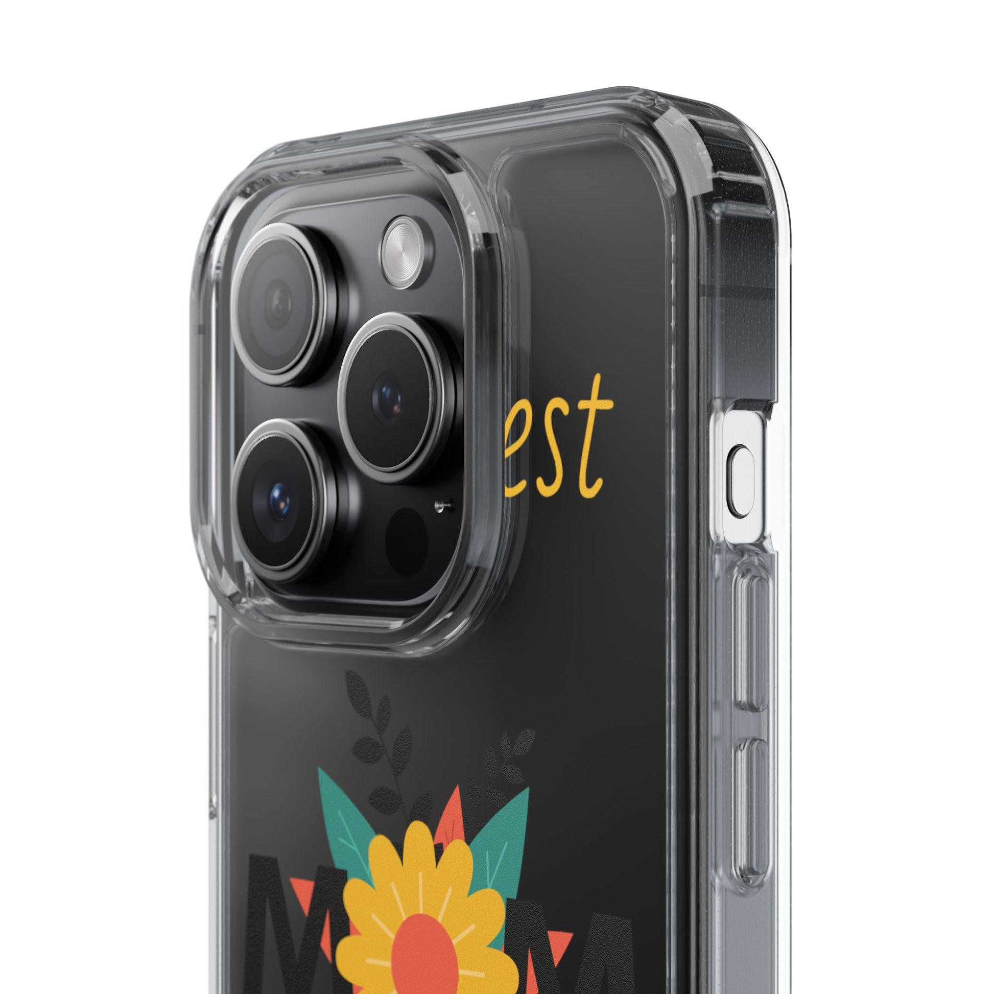 Mom-Themed Inspired Clear Phone Case, Fall Season iPhone Cover, Transparent Case image 10