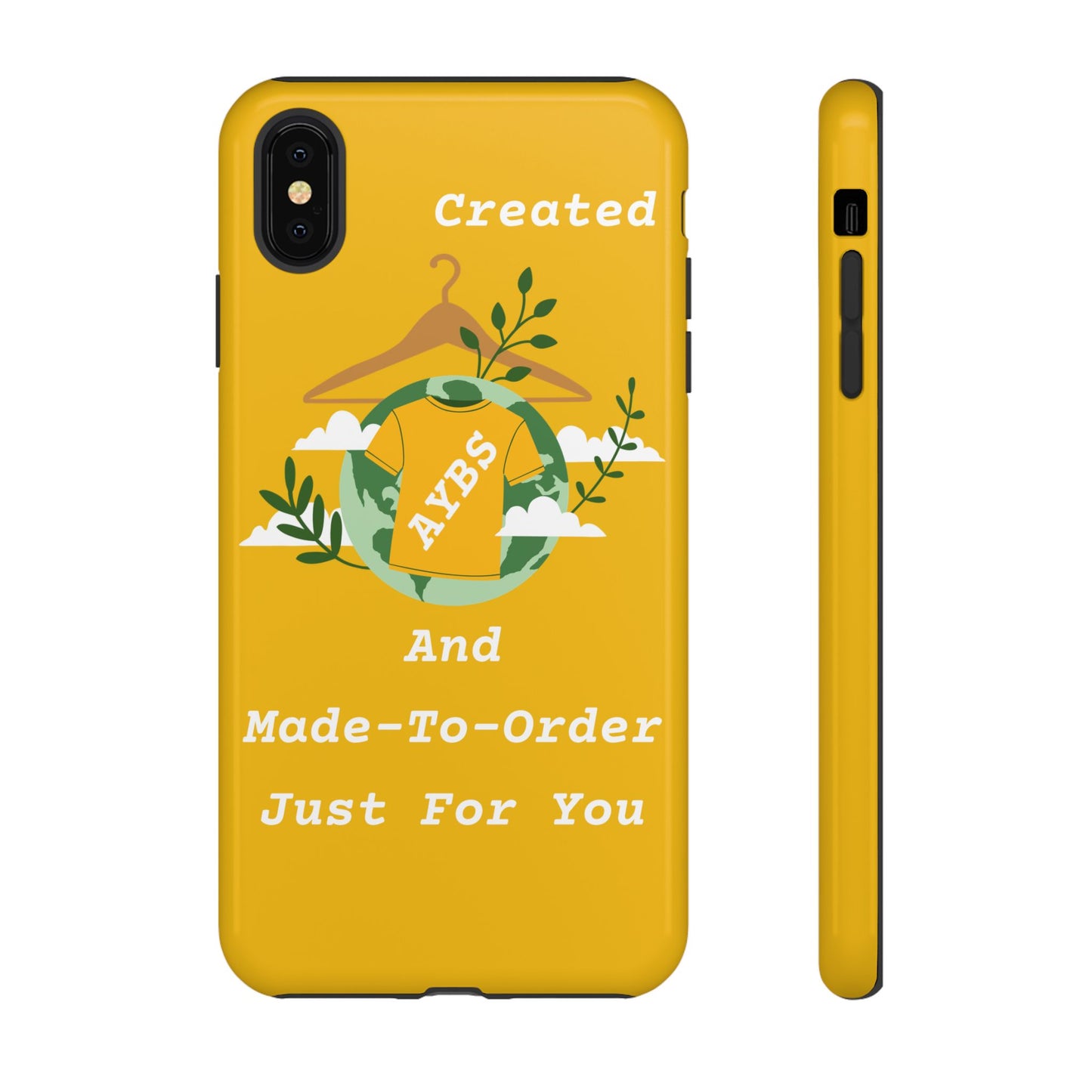 Peach Print Phone Case, Cute Tough Case, Mobile Gift Cover for Fruit Lovers image 9