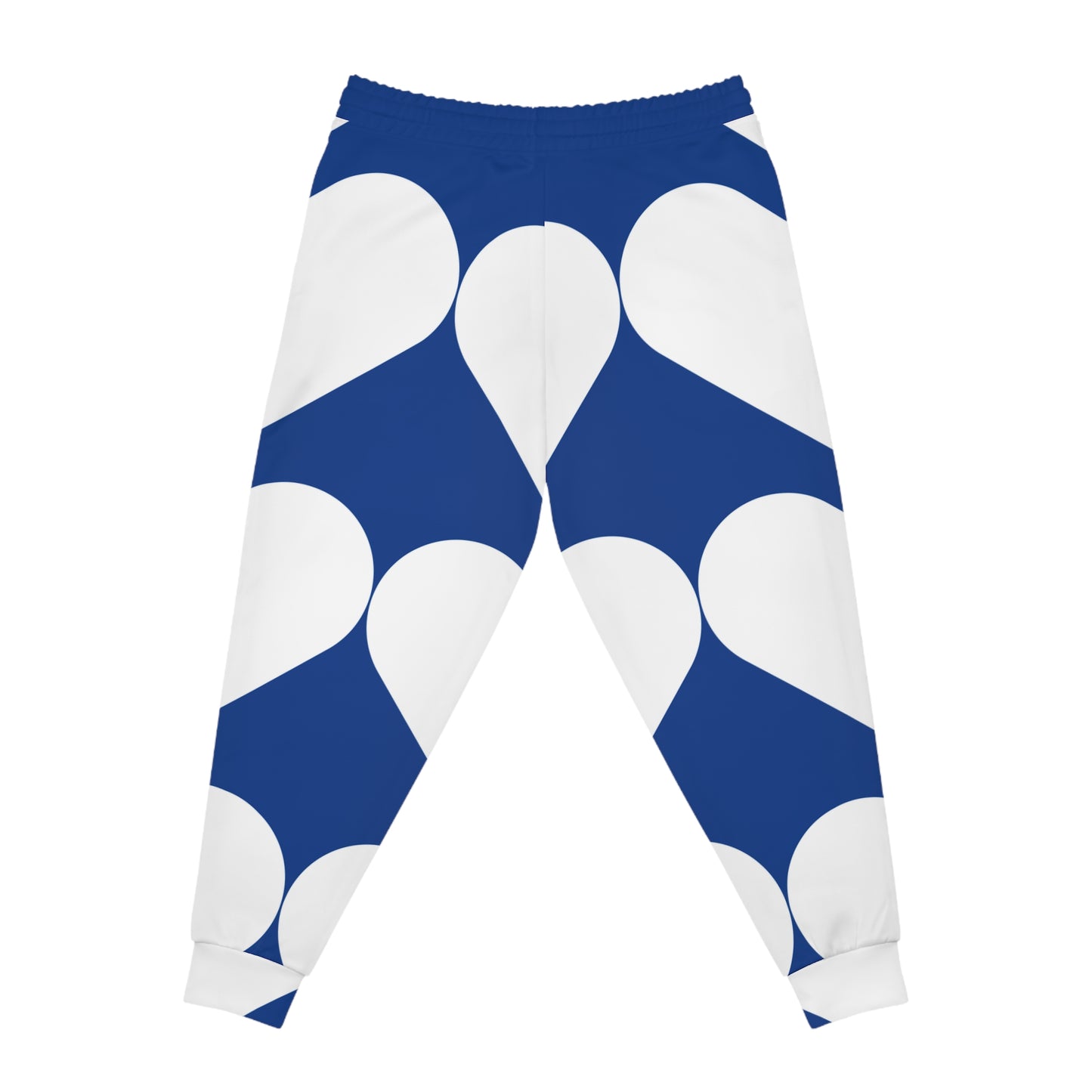 Eco-Friendly Joggers With White Heart Symbol