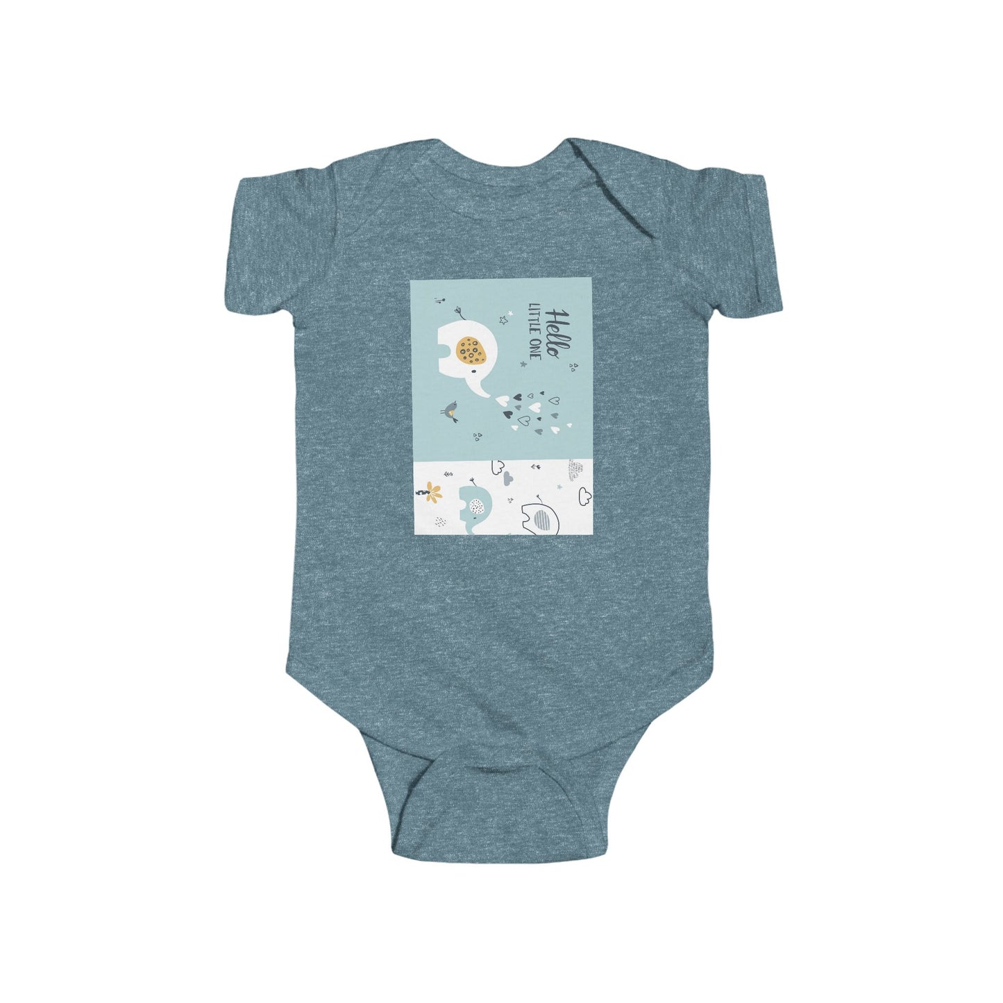 Cute Infant Bodysuit with Playful Design, Unisex Baby Wear & Shower Gift image 9