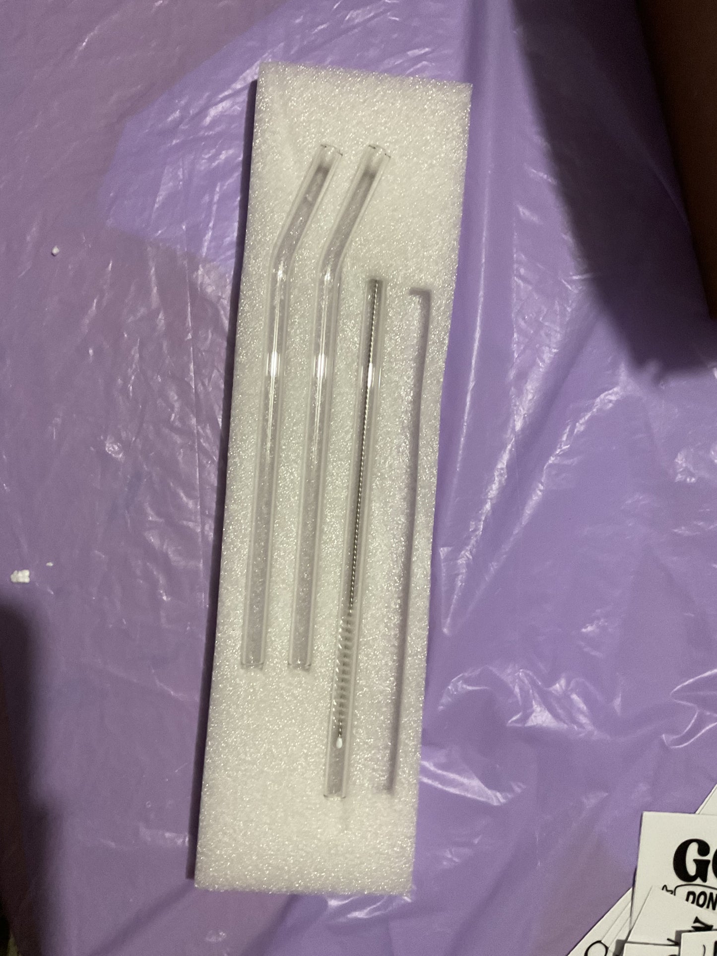 Custom Glass Cup Tumbler With Religious Uv Sticker