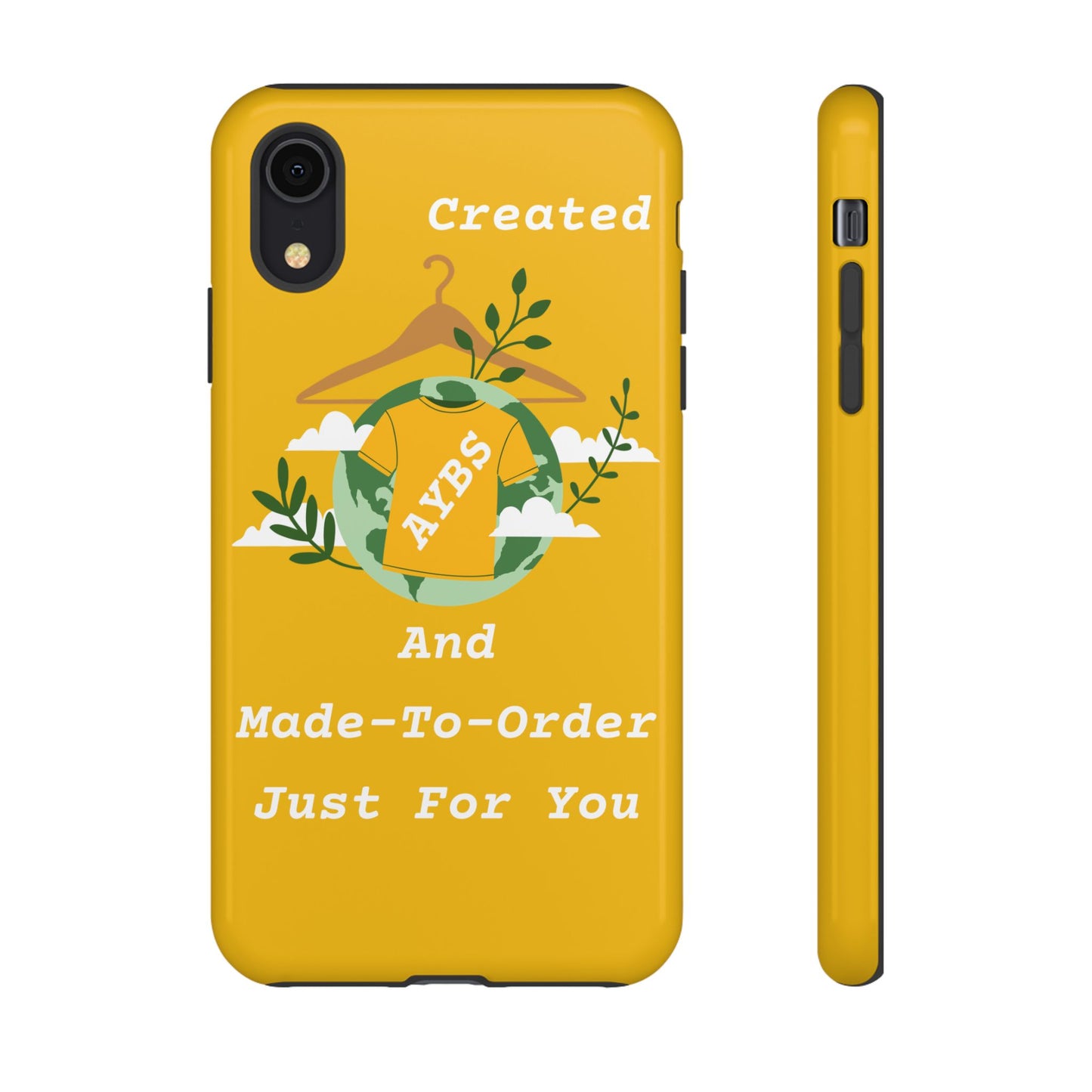 Peach Print Phone Case, Cute Tough Case, Mobile Gift Cover for Fruit Lovers image 6