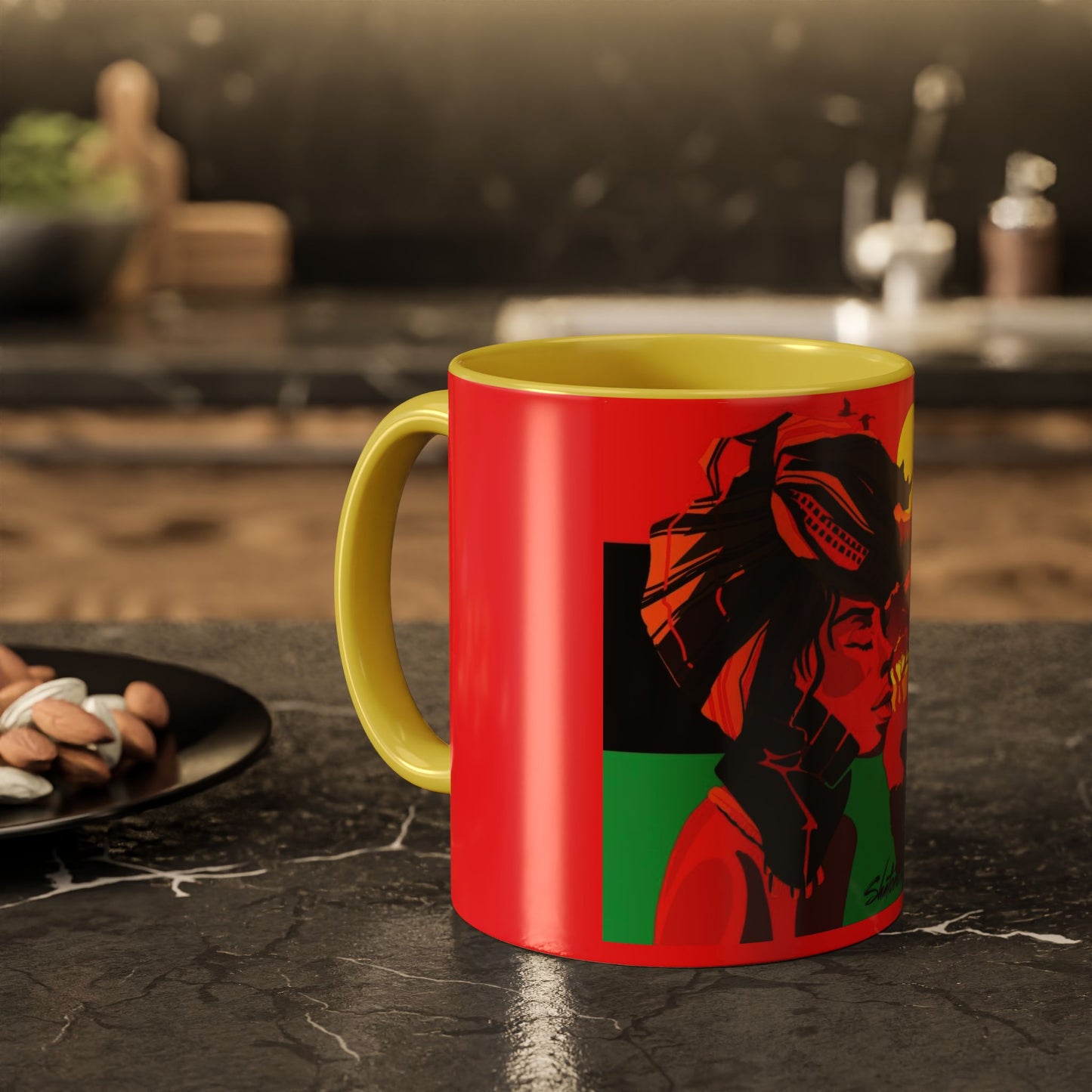 Custom Printed Colorful Mug - Provide A Picture Or Text