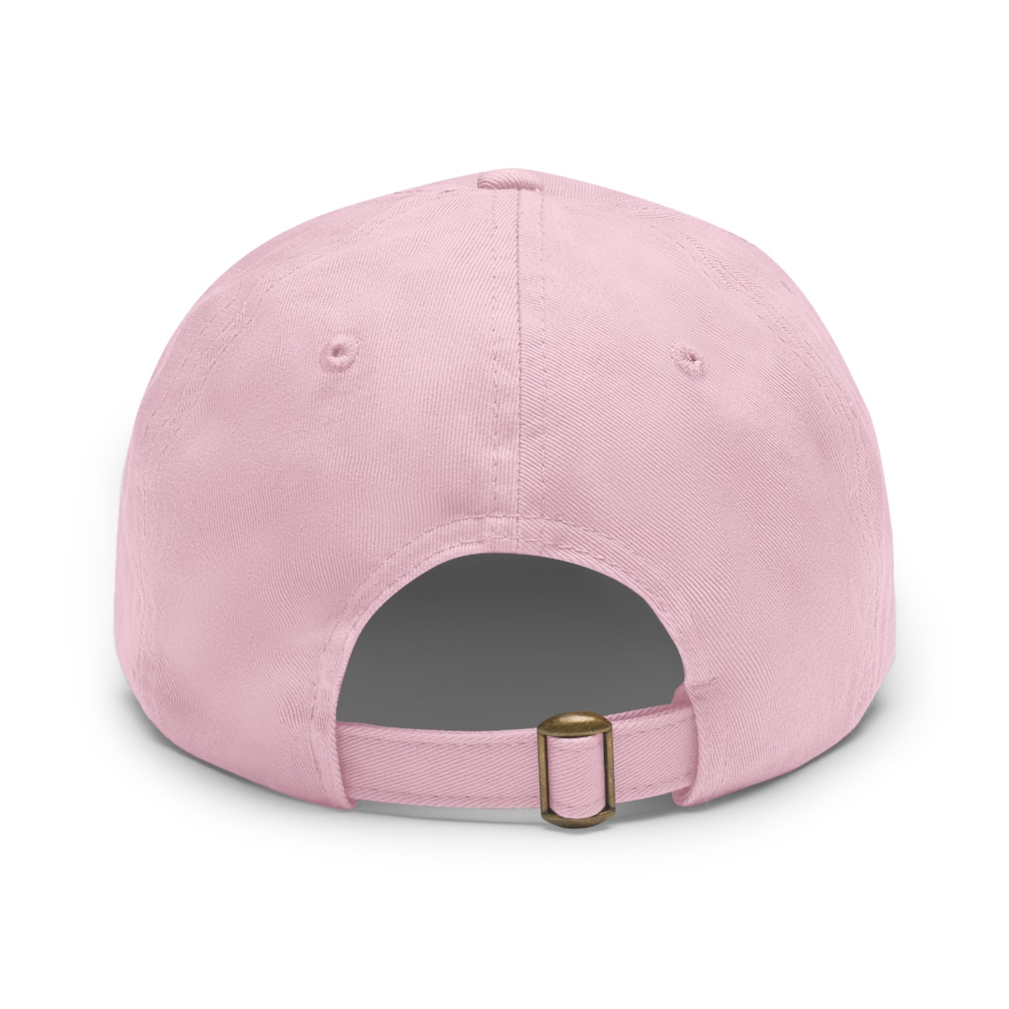 Gorra de papá con parche de cuero de tigre