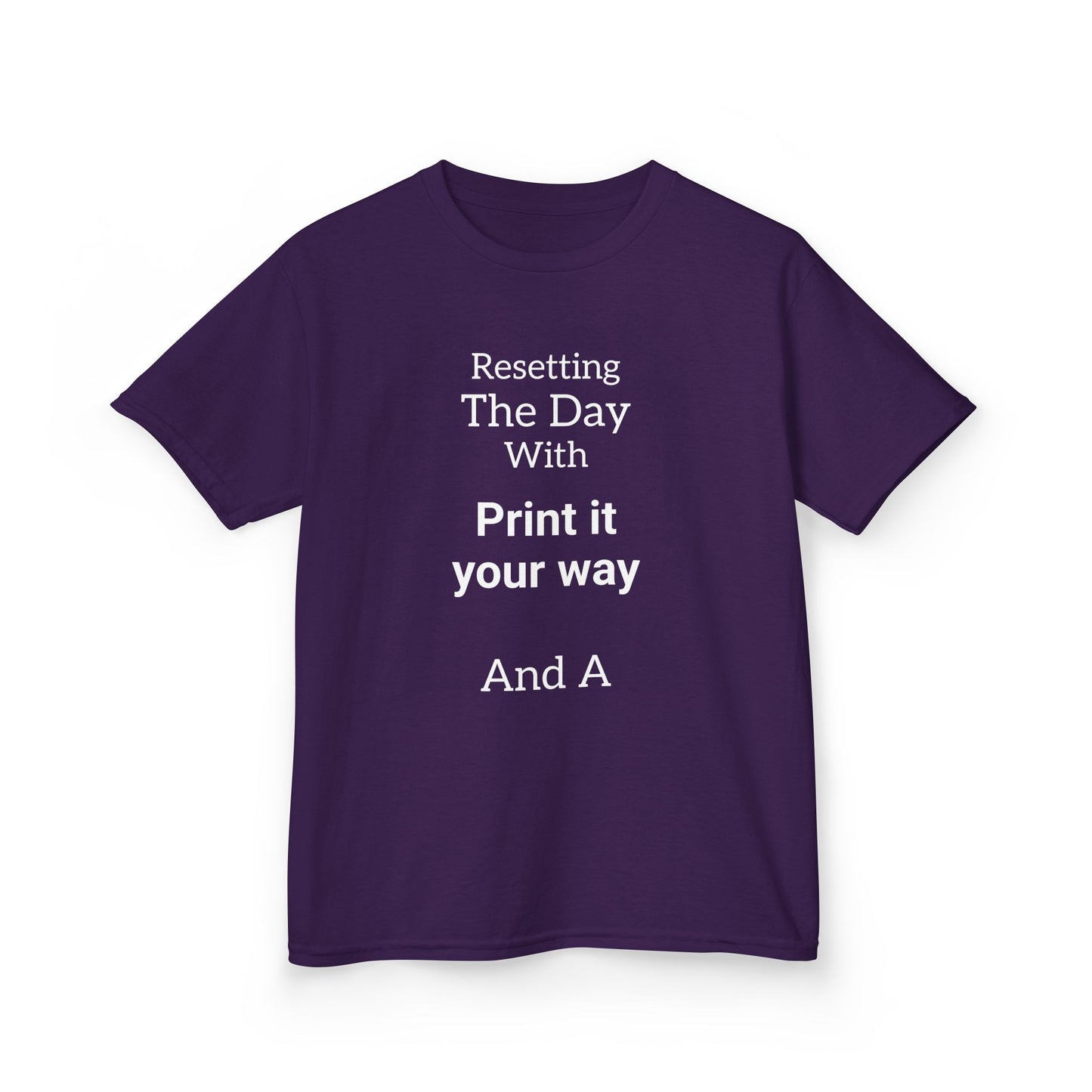 Personalize This T-Shirt For Your Kids
