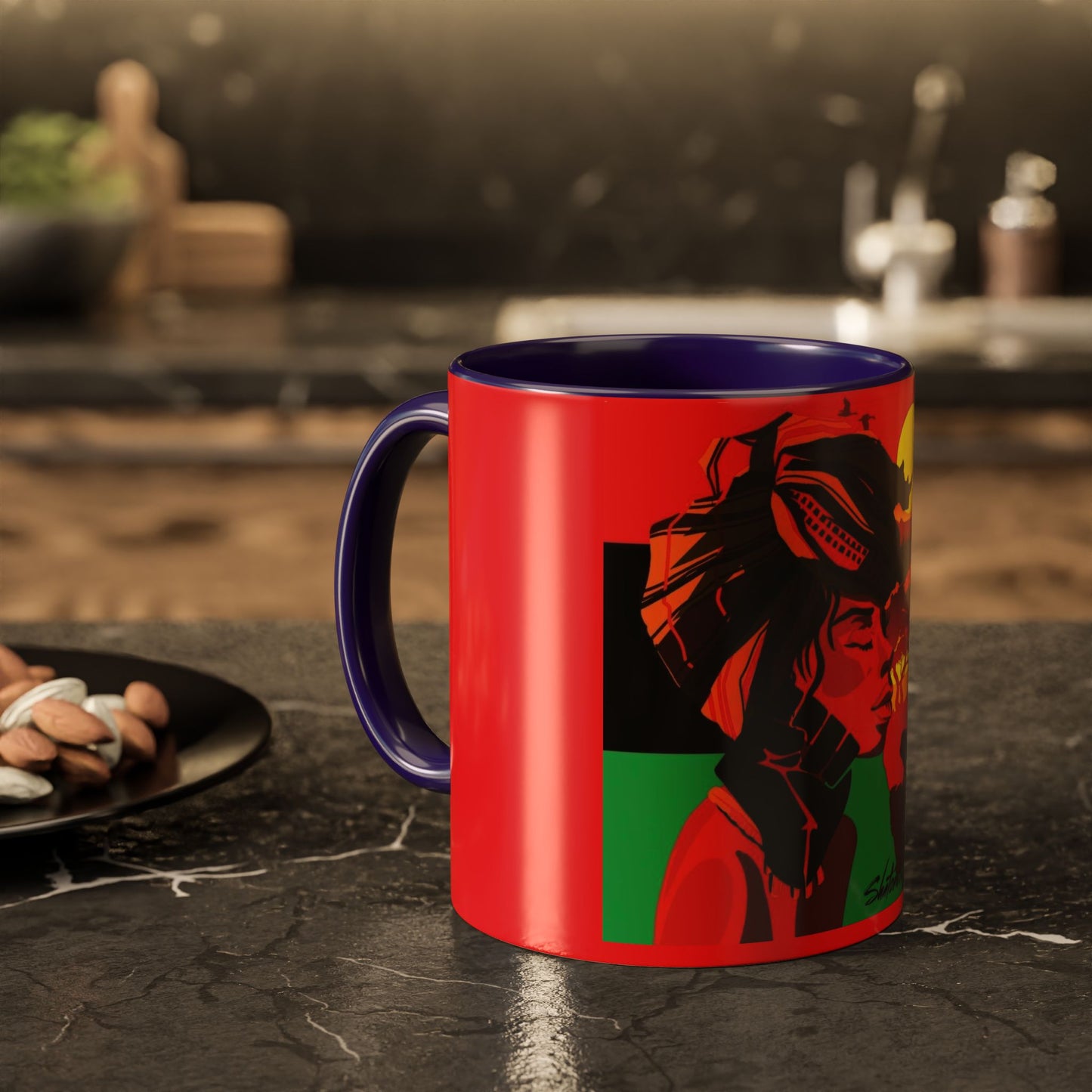 Custom Printed Colorful Mug - Provide A Picture Or Text