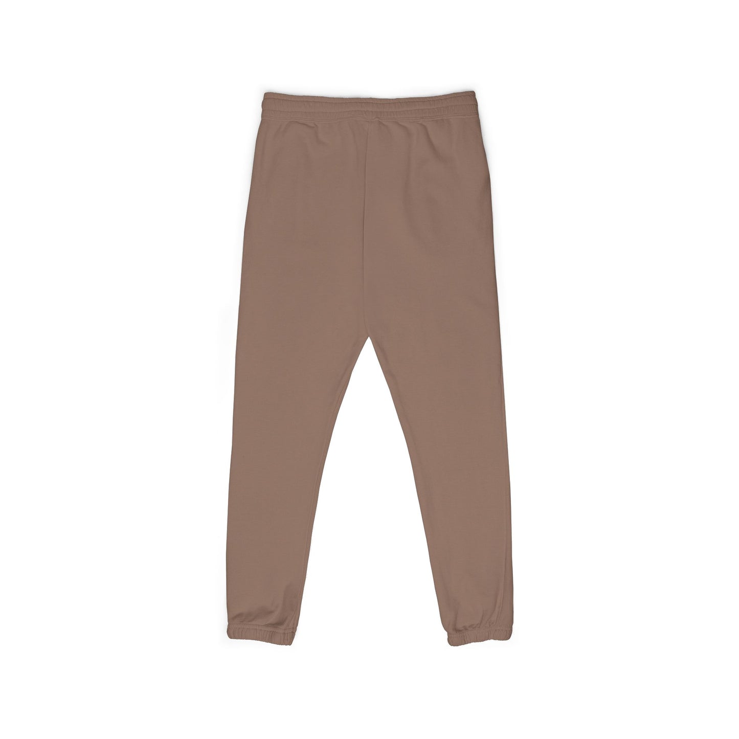 Brown sweatpants on a white background