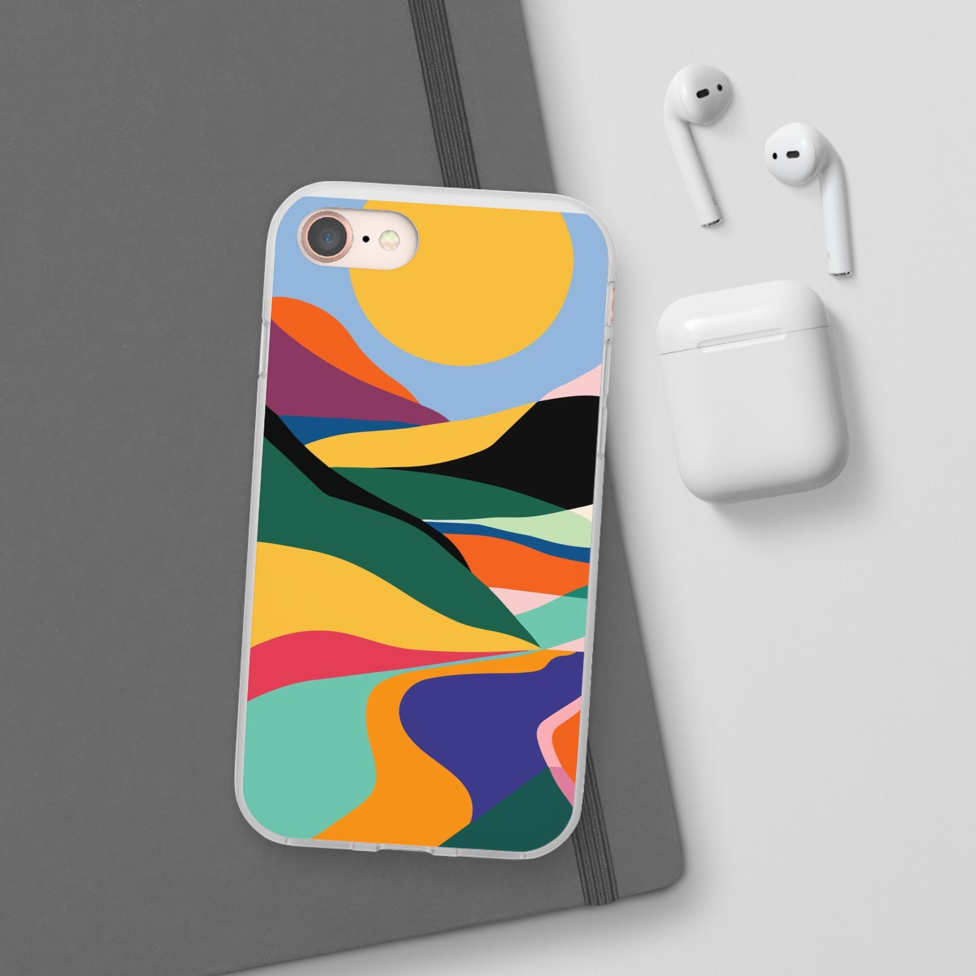 Colorful Landscape Flexi Cases  image 3