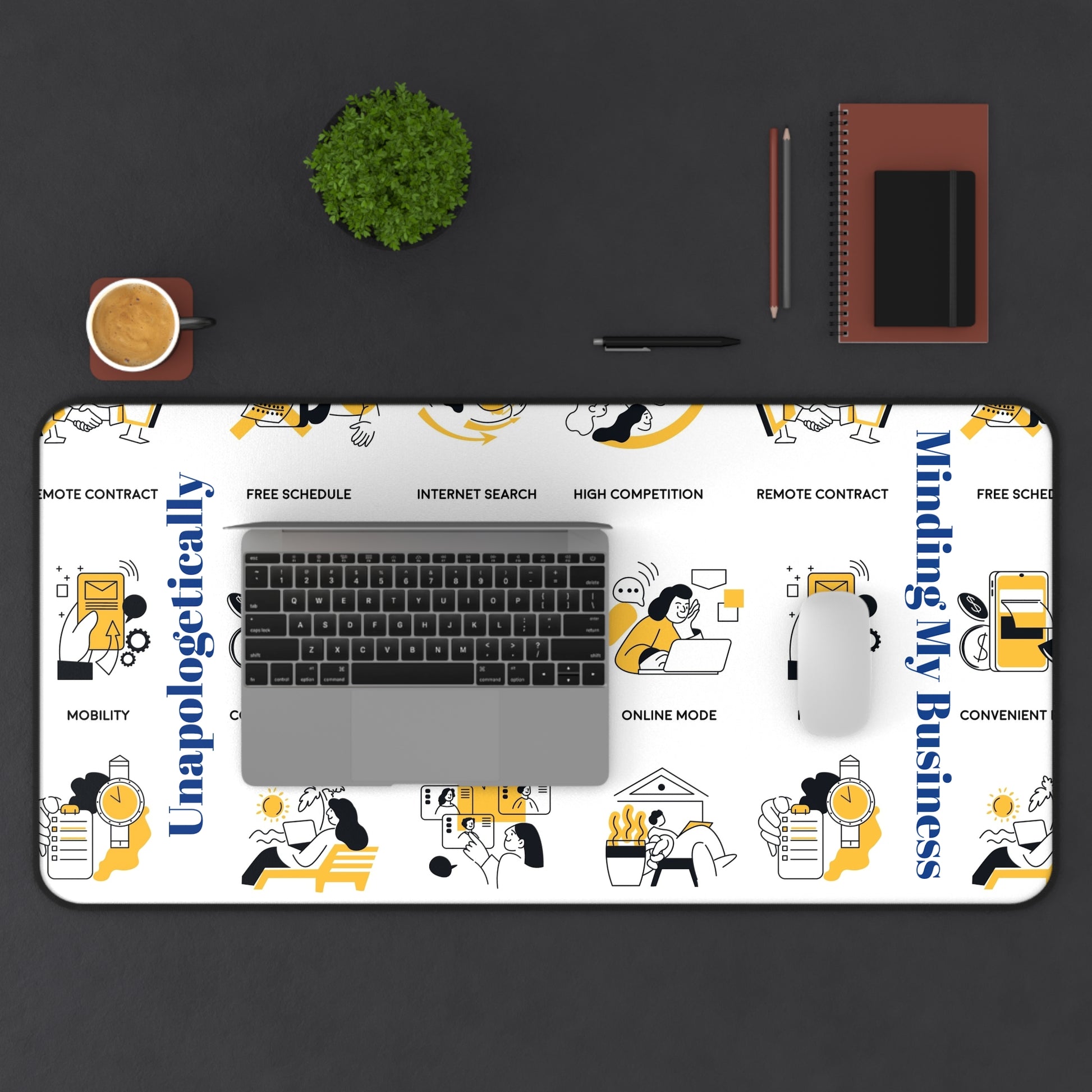 CEO Energy & Motivational Desk Mat/Pad - Office/Home Decor, Business Gift image 10