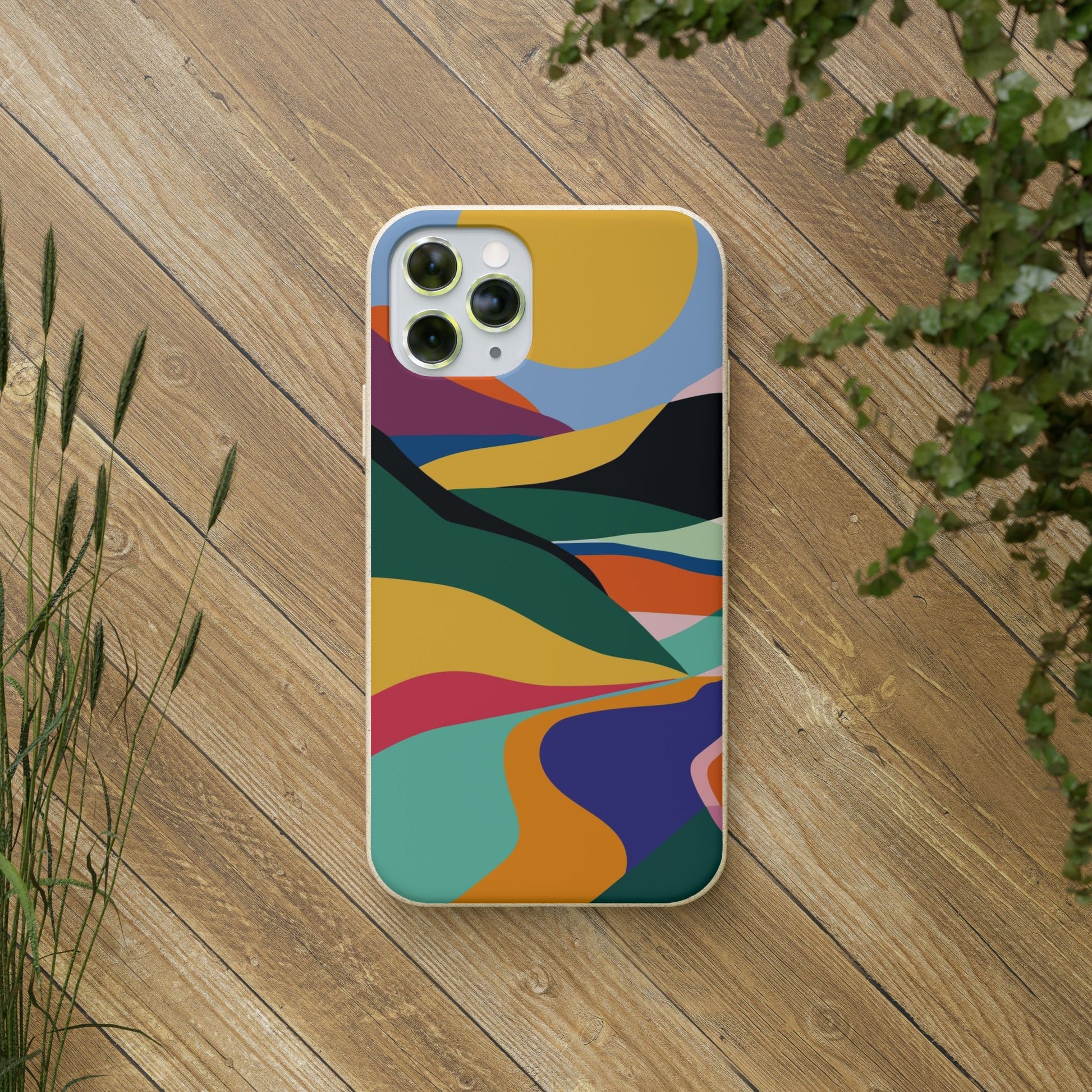 Copy of Eco-Friendly Phone Cases, Biodegradable Cell Phone Cover Abstract Art image 0